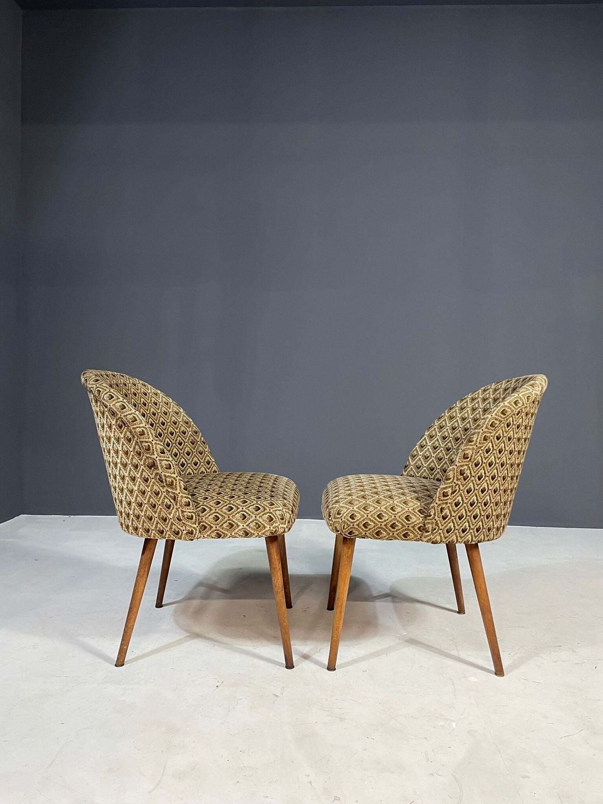 photo furniture Pair Of Retro Armchairs In The Style Of Antonín šuman, Czechoslovakia 1960s