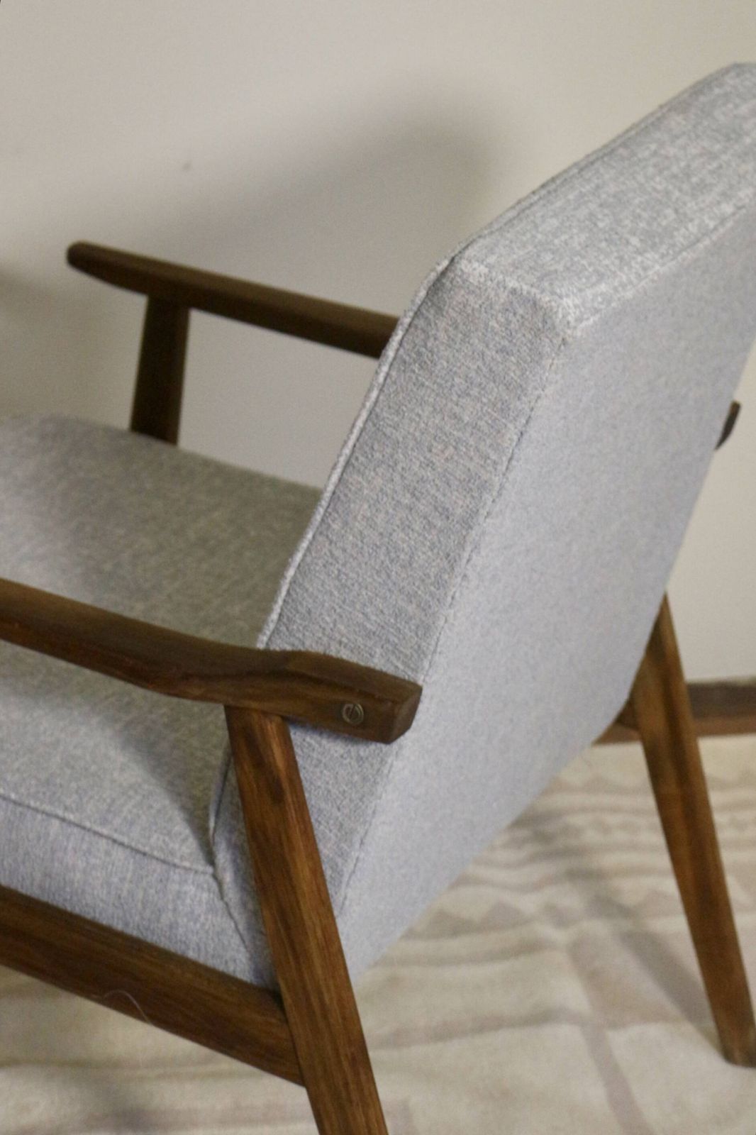photo for sale Henryk Lis 300 190 Armchair From The 70s In Bouclette Fabric Ref: Carmen