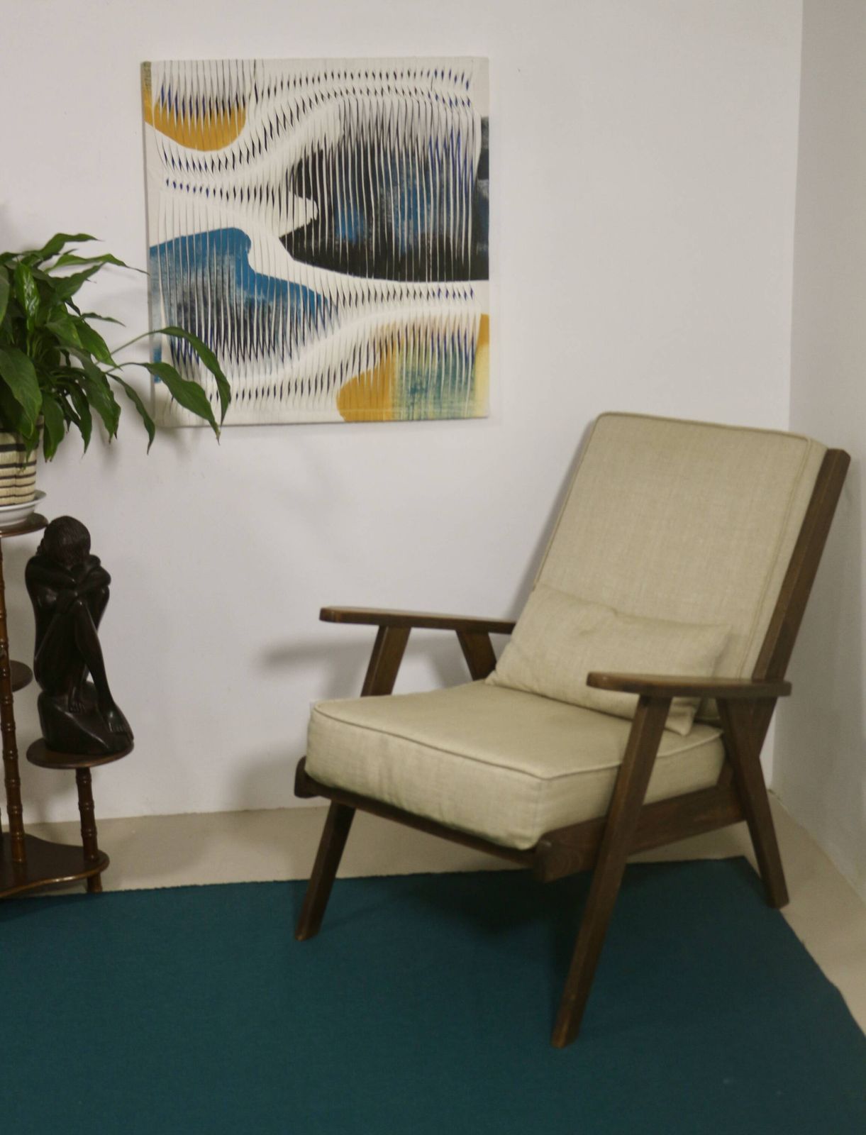 Armchair From The Reconstruction Period 1950 photo for sale