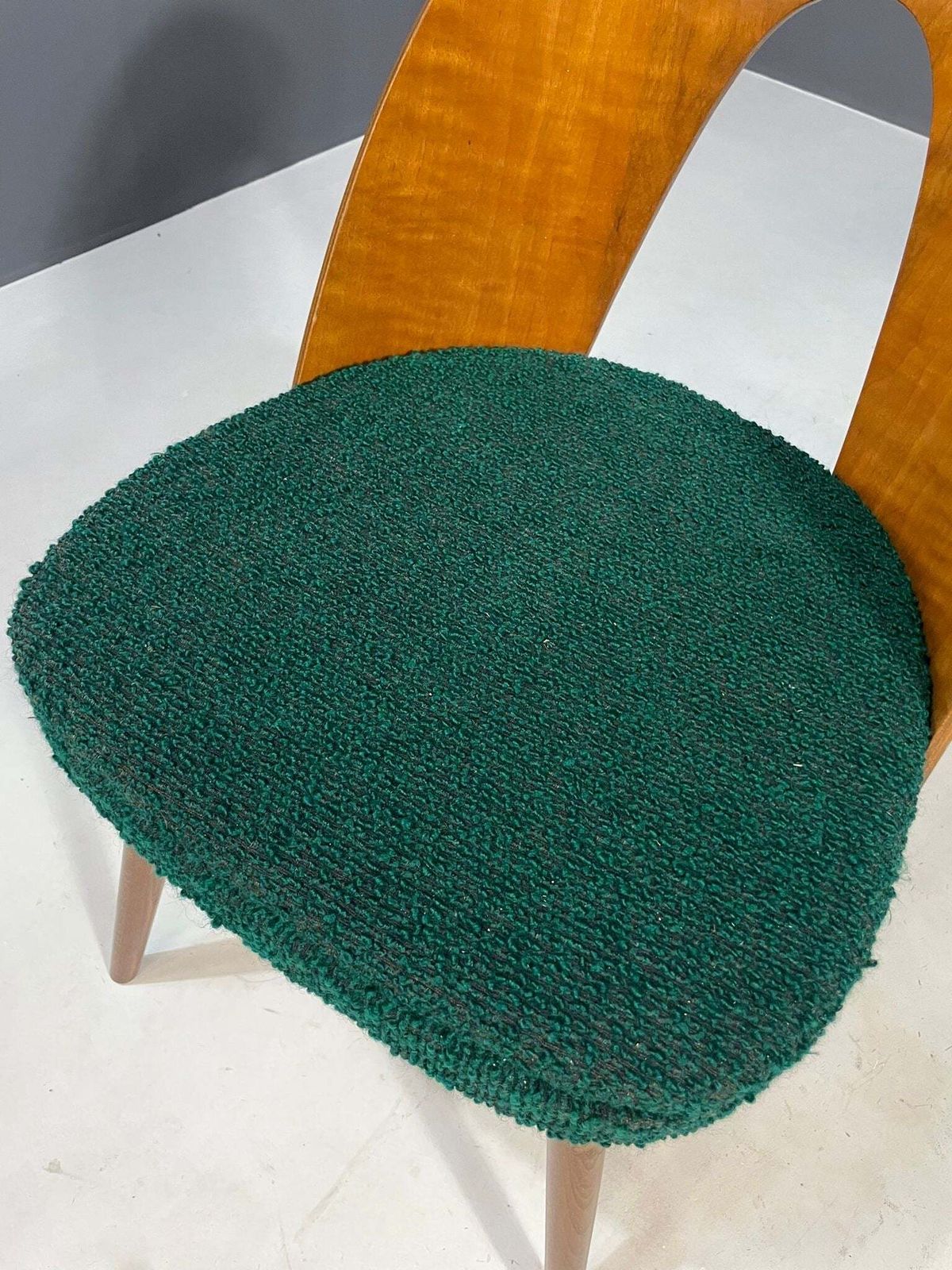 Your20th Set Of 4 Antonín šuman Chairs In Original Green Fabric, Czechoslovakia, 1970s £788.00 photo buy