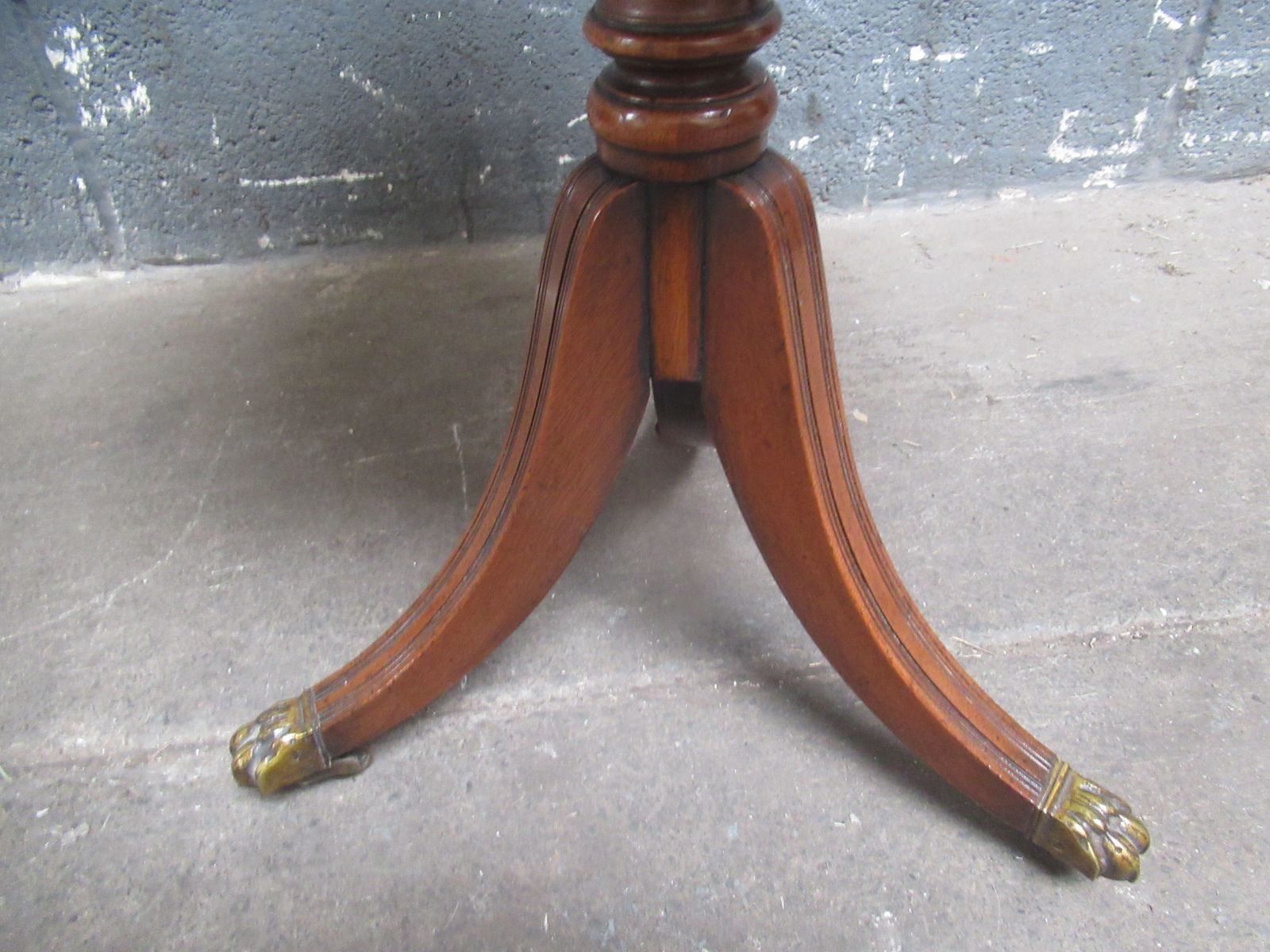 Hexagon  Mid Century  Lamp Table In The Antique Style photo buy