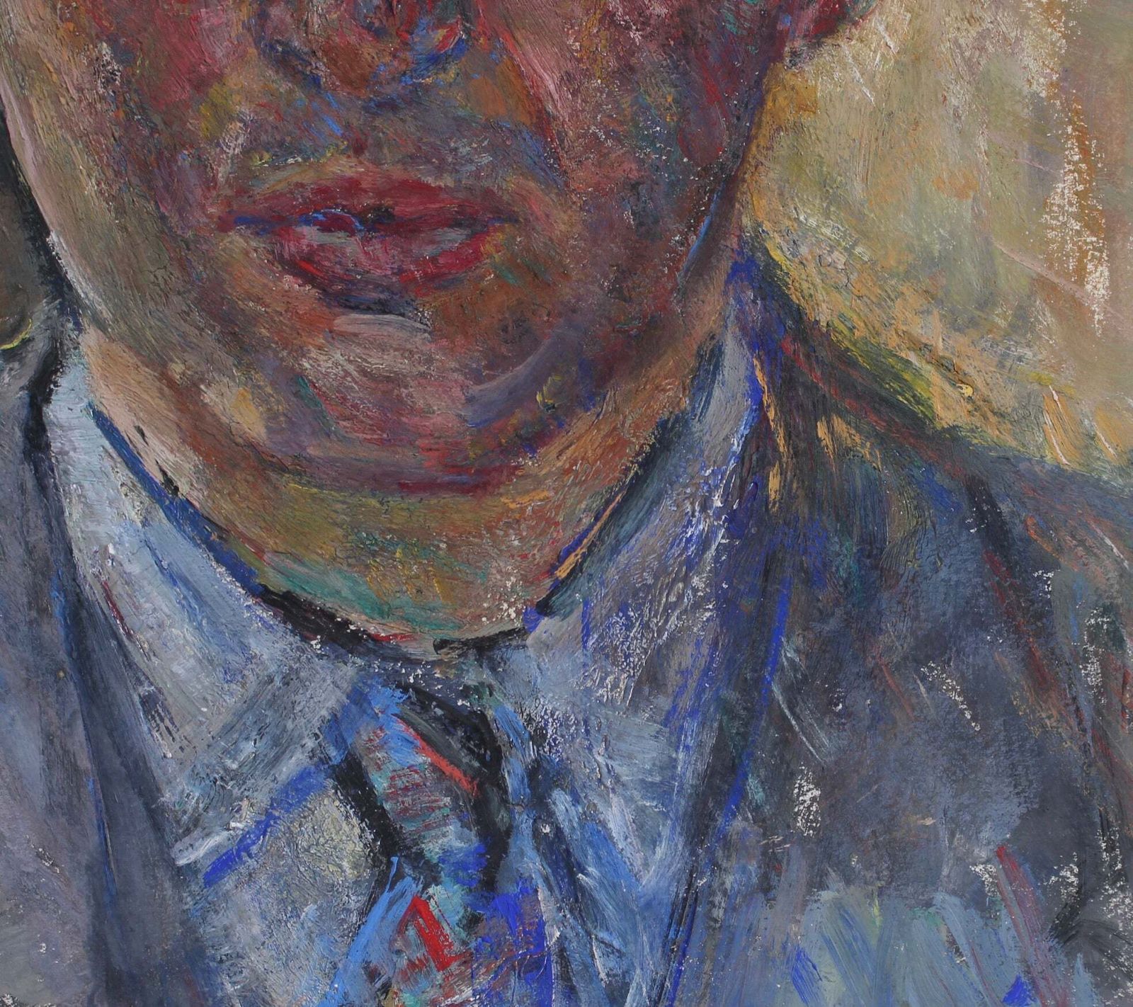 'Portrait Of A Man', French School (Circa 1970s) photo vinterior