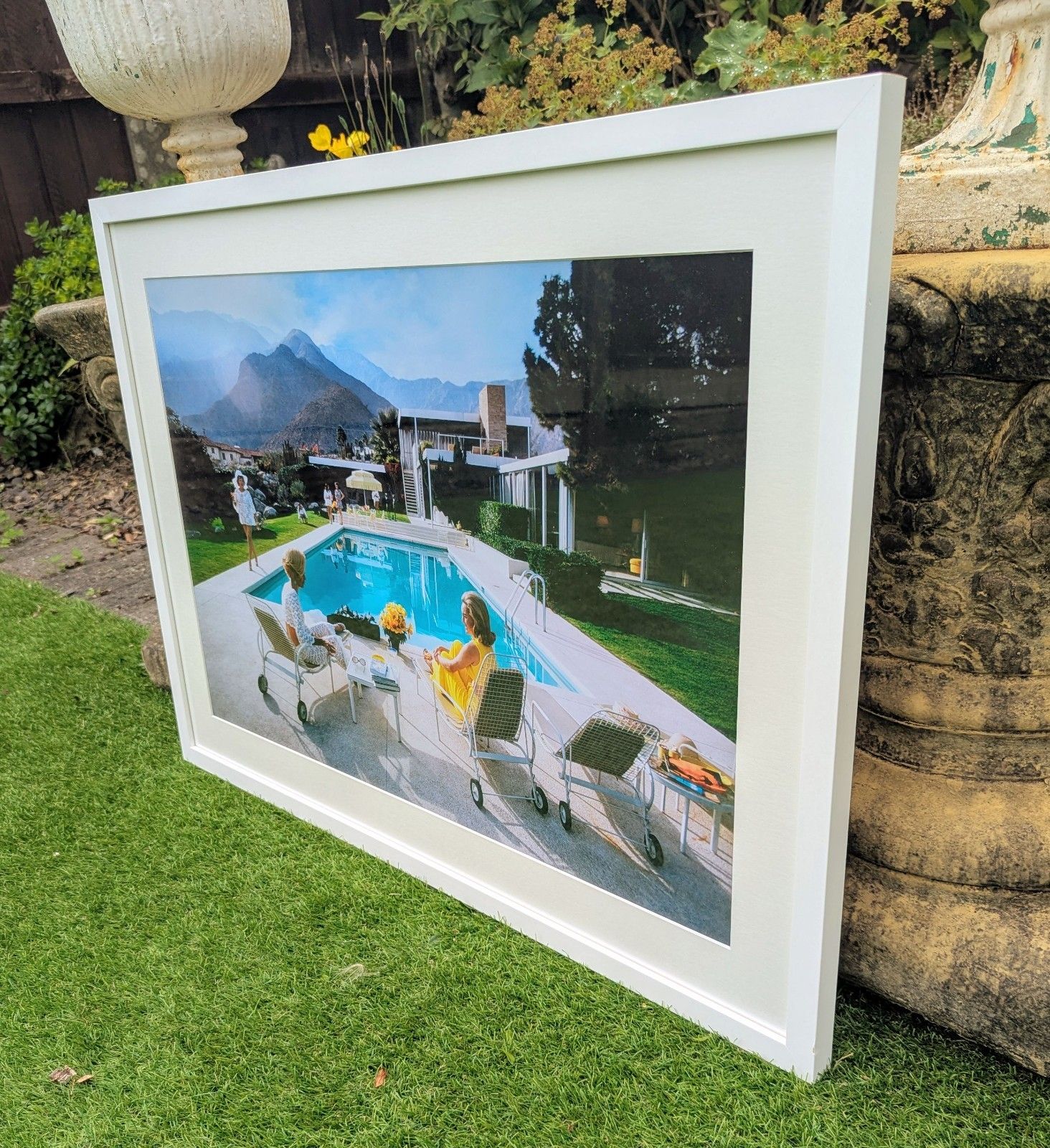 Aron Slims 1970 Pool Gossip High Original Quality Print  Delivery Available 0071. photo buy