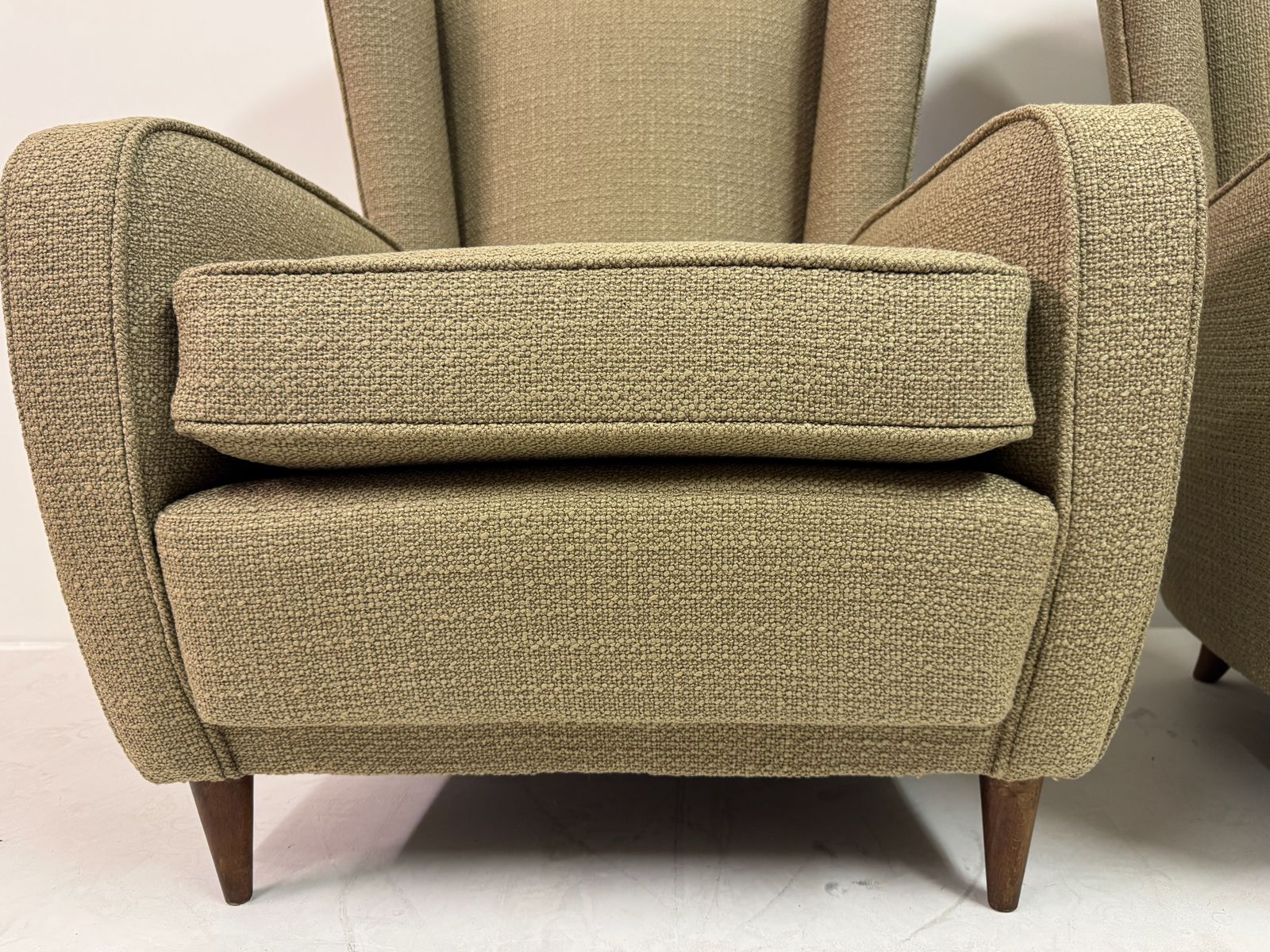 Pair Of Paolo Buffa Armchairs, Italy, 1950s photo vinterior