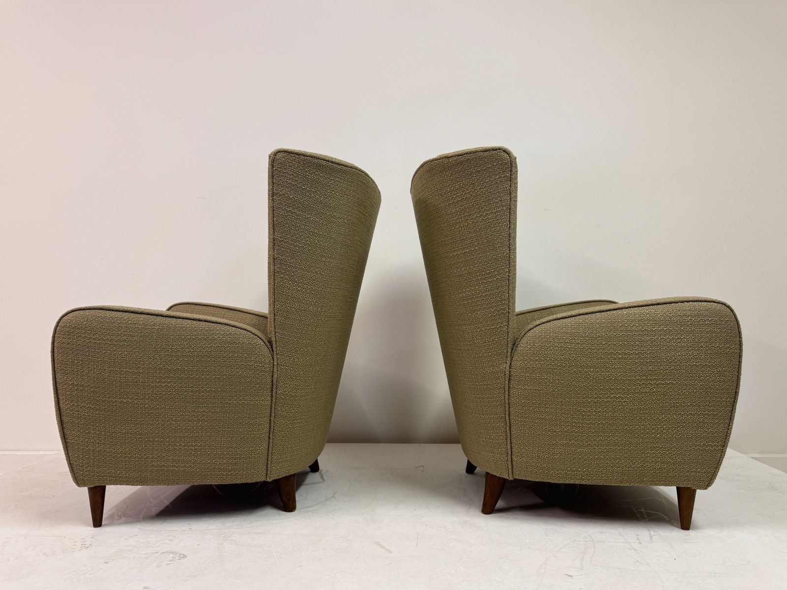 photo for sale Pair Of Paolo Buffa Armchairs, Italy, 1950s