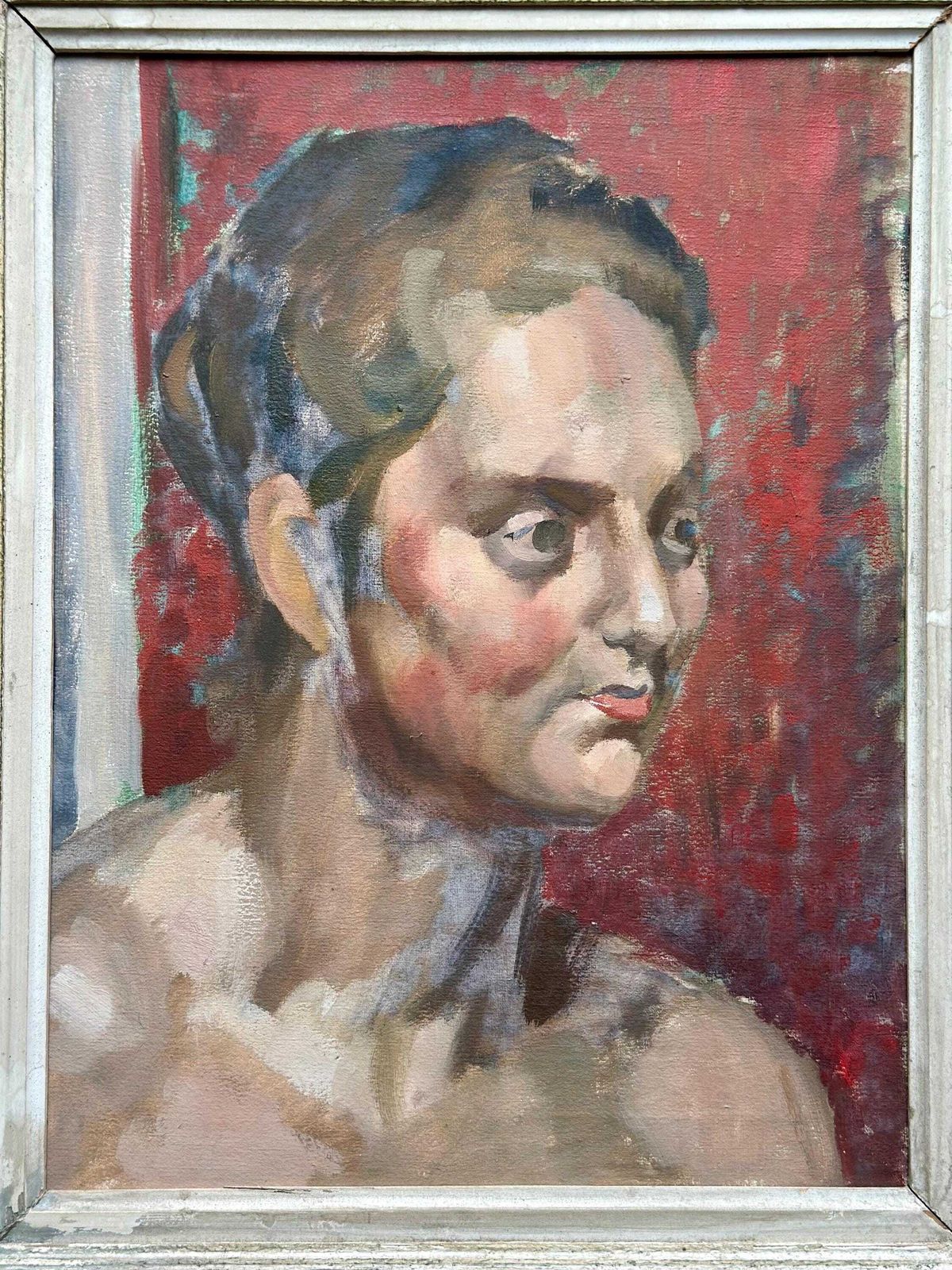 photo furniture Victor Hume Moody 1896 1990 Modern British Head Study Of Woman Circa 1930s