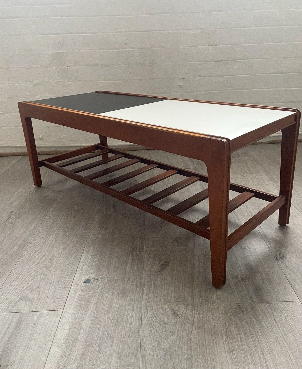 Vintage Retro Coffee Table Used Heals 1950s 60s Danish Teak Formica photo for sale