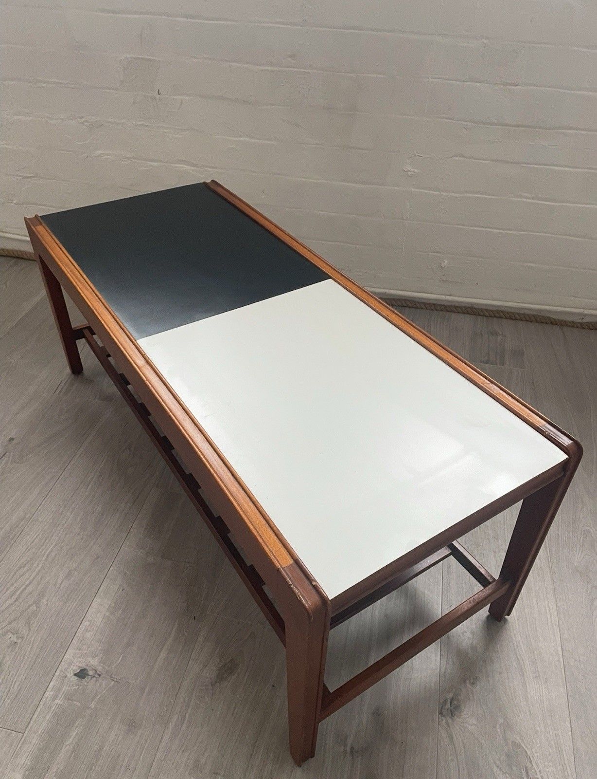 Vintage Retro Coffee Table Used Heals 1950s 60s Danish Teak Formica photo Furniture