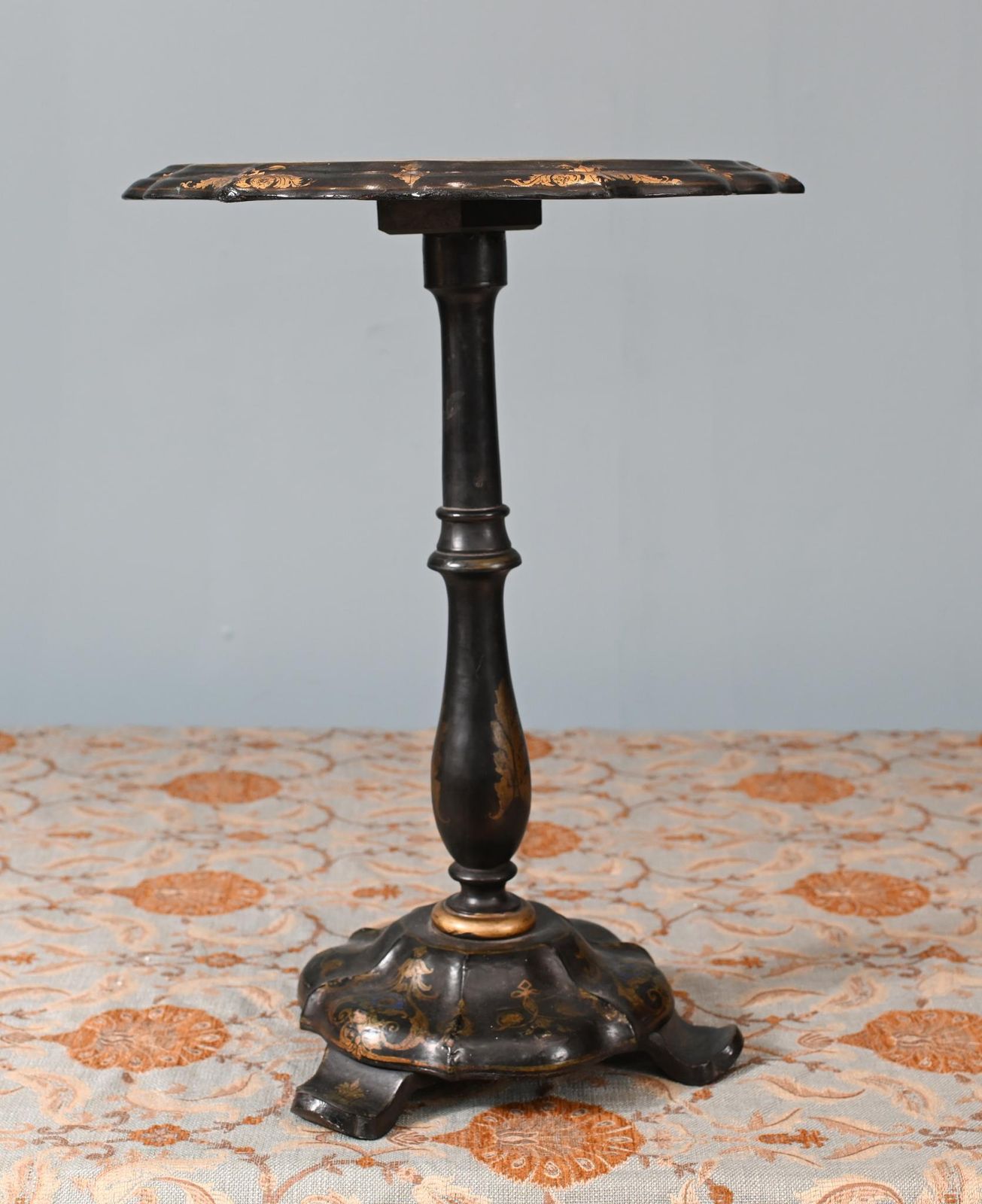 Victorian Painted Side Table 1880 Osbourne House Queen Victoria photo vintage