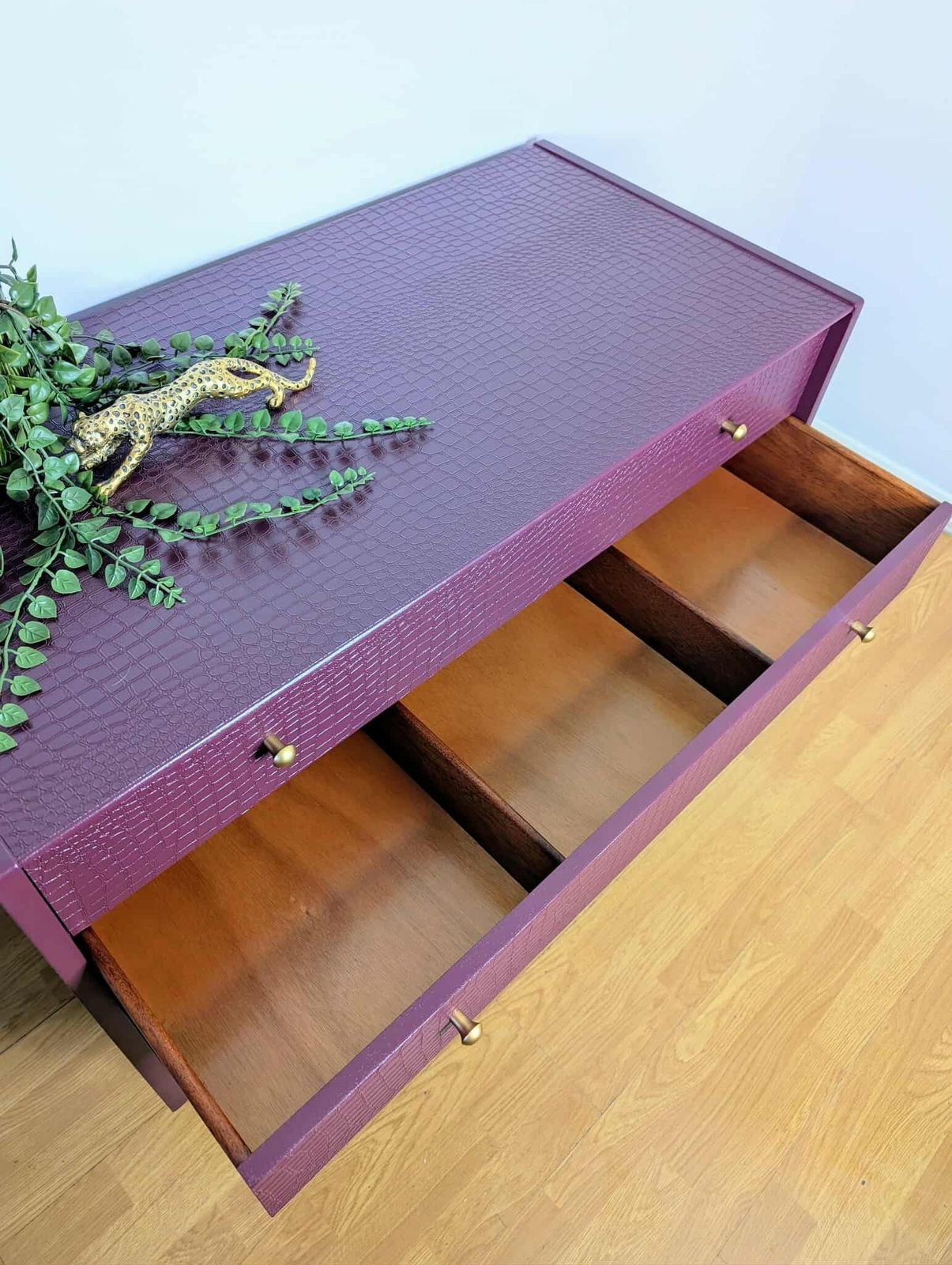 Mid Century G Plan Chest Of Drawers  Decoupaged Chest Of Drawers photo buy