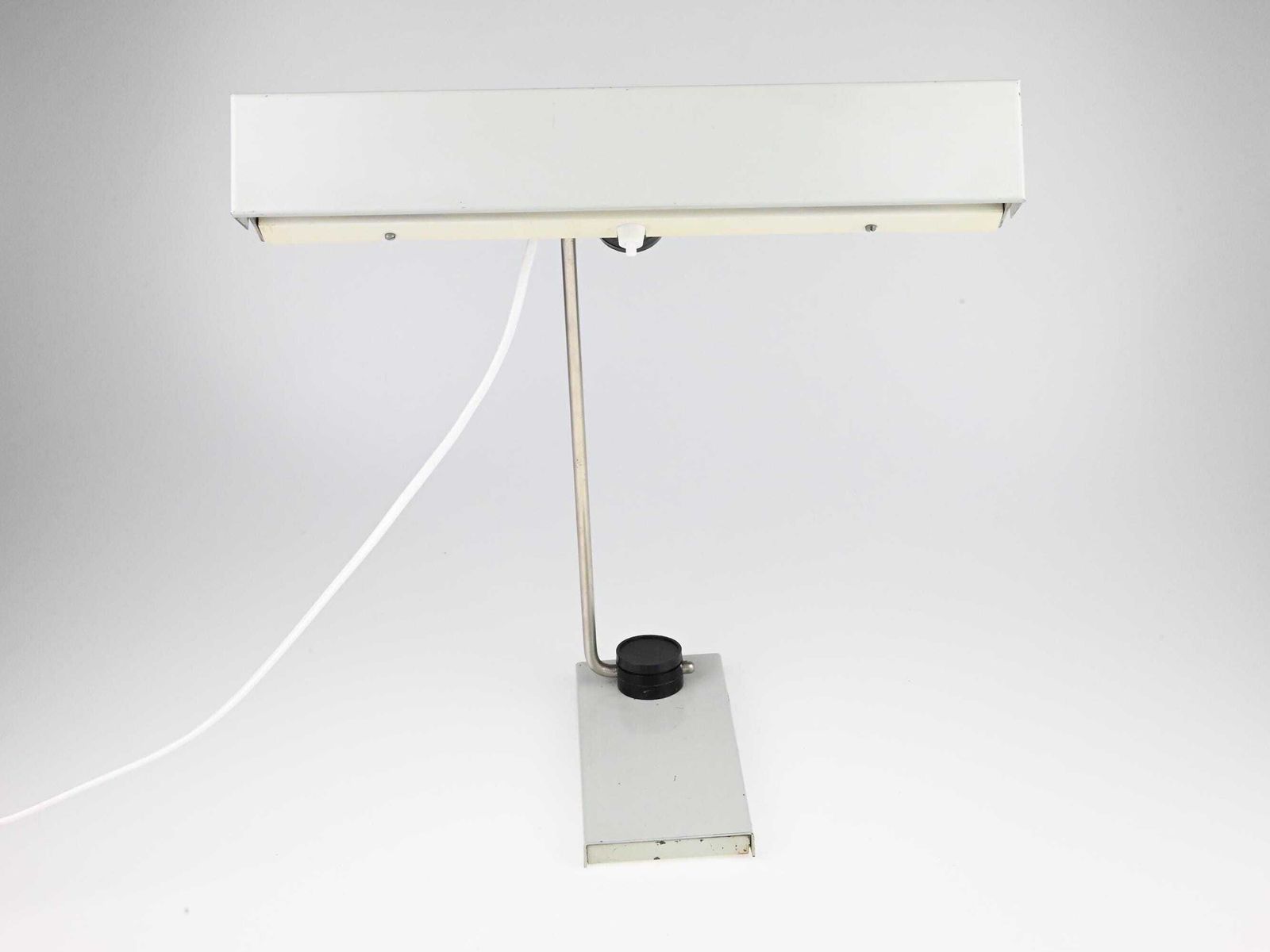 Vintage Veb German Desk Lamp, Veb Lamp, Vintage Table Lamp, Industrial Lamp, Desk Lamp, Mid Century Lighting, Grey Lamp, German Lamp