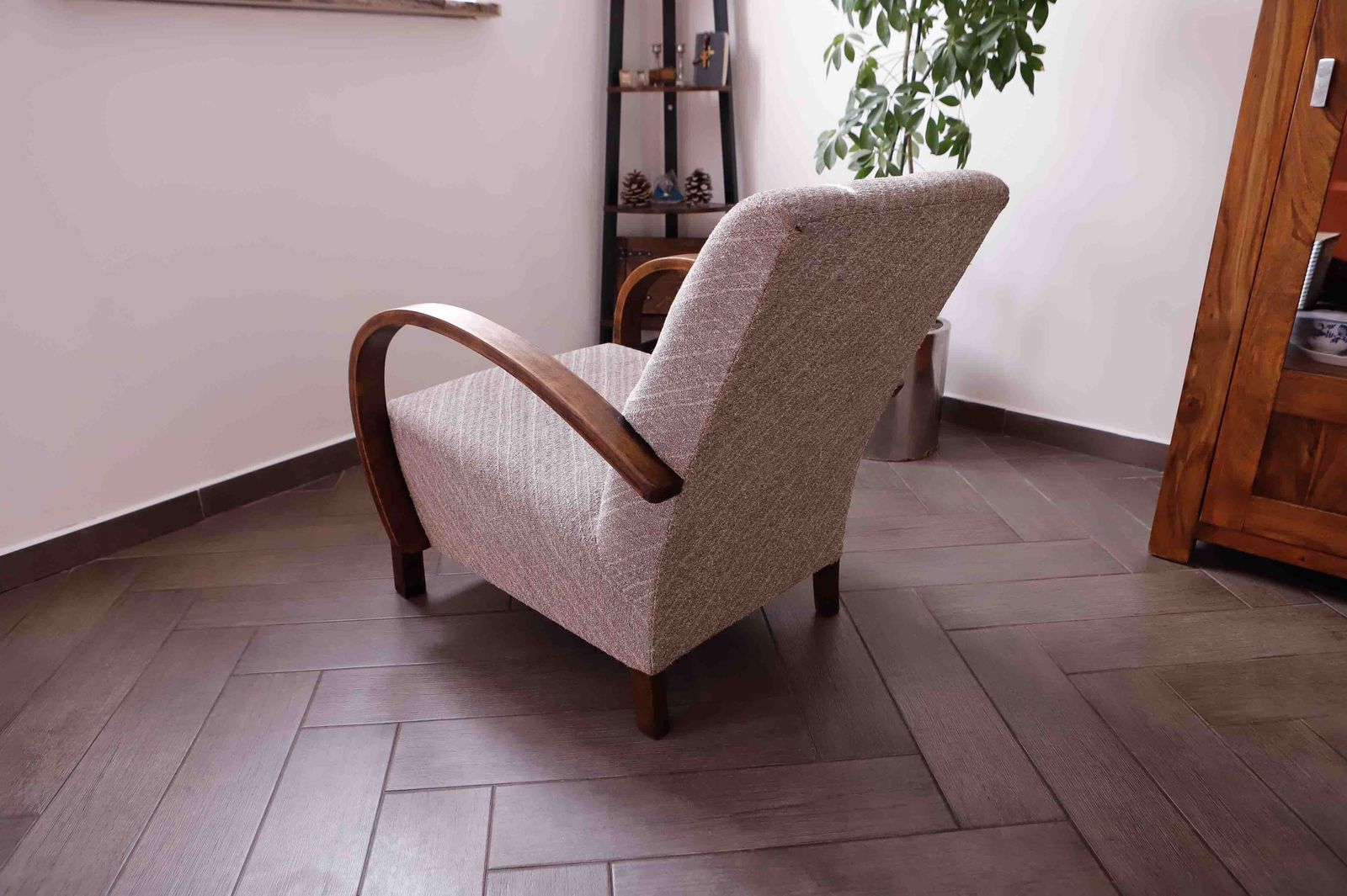 Halabala Armchair – Type C, Iconic Czechoslovak Design From The 1950s photo 730.0