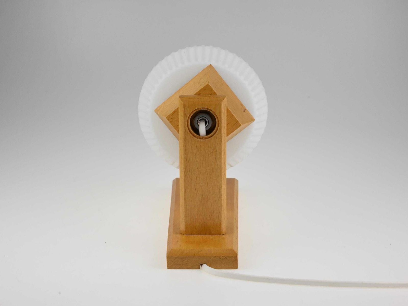 photo furniture Vintage Wooden Wall Lamp With Glass Shade, Vintage Wooden Lamp, Vintage Wall Lamp, Wall Lighting, Wall Sconce Lighting, Wooden Lamp, Lamp