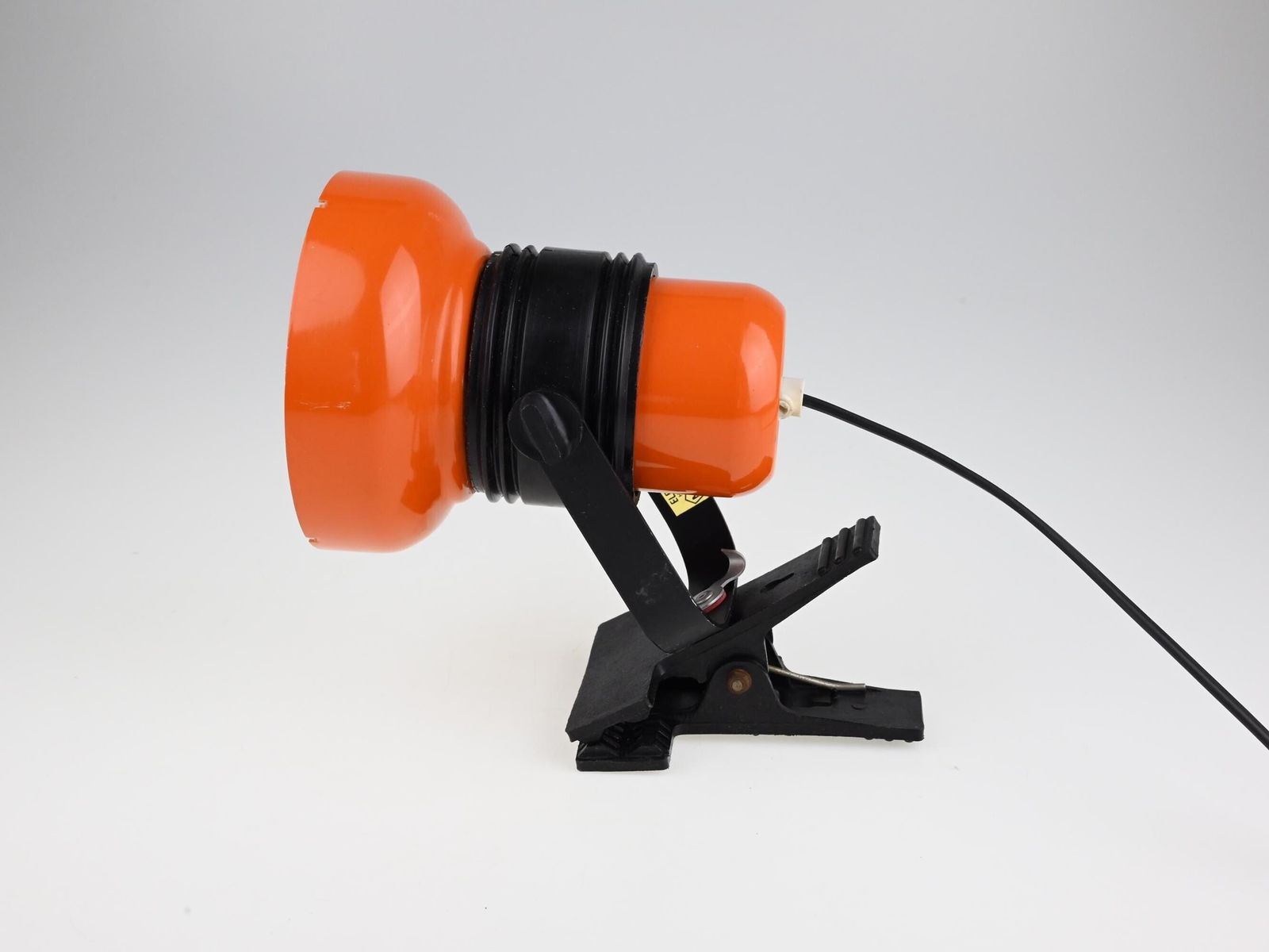 Mid Century Desk Lamp, Clip On Lamp, Desk Metal Lamp, Table Lamp, Desk Lamp, Bedside Lamp, Mid Century Lamp, Orange Lamp, Table Light photo 116.0