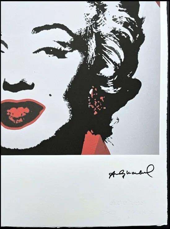 Andy Warhol – Diamond Dust Marilyn photo Art