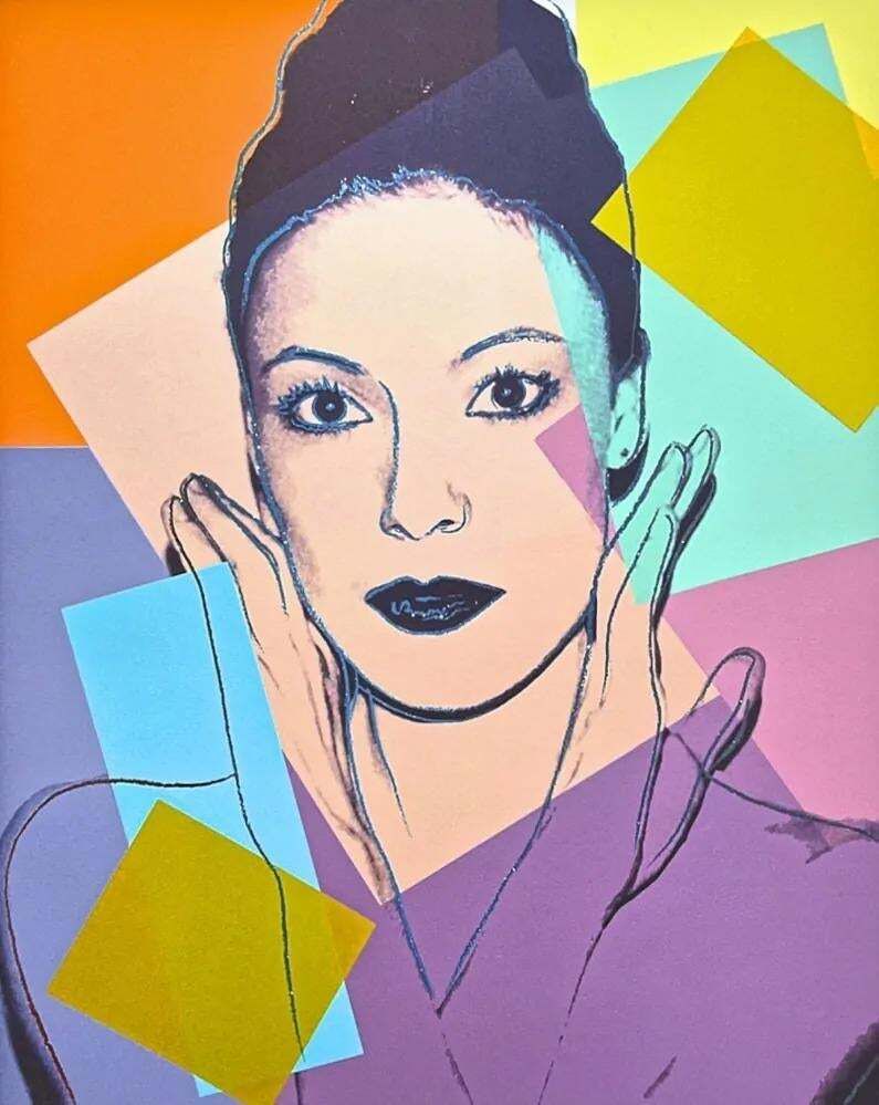 After Andy Warhol, Karen Kain, 1980s, Lithograph photo for sale