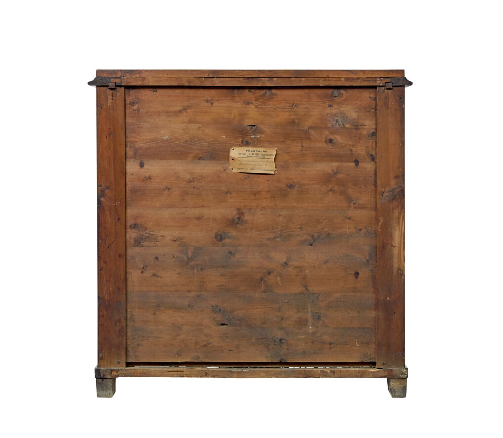 19th Century Swedish Serpentine Mahogany Chest Of Drawers photo for sale