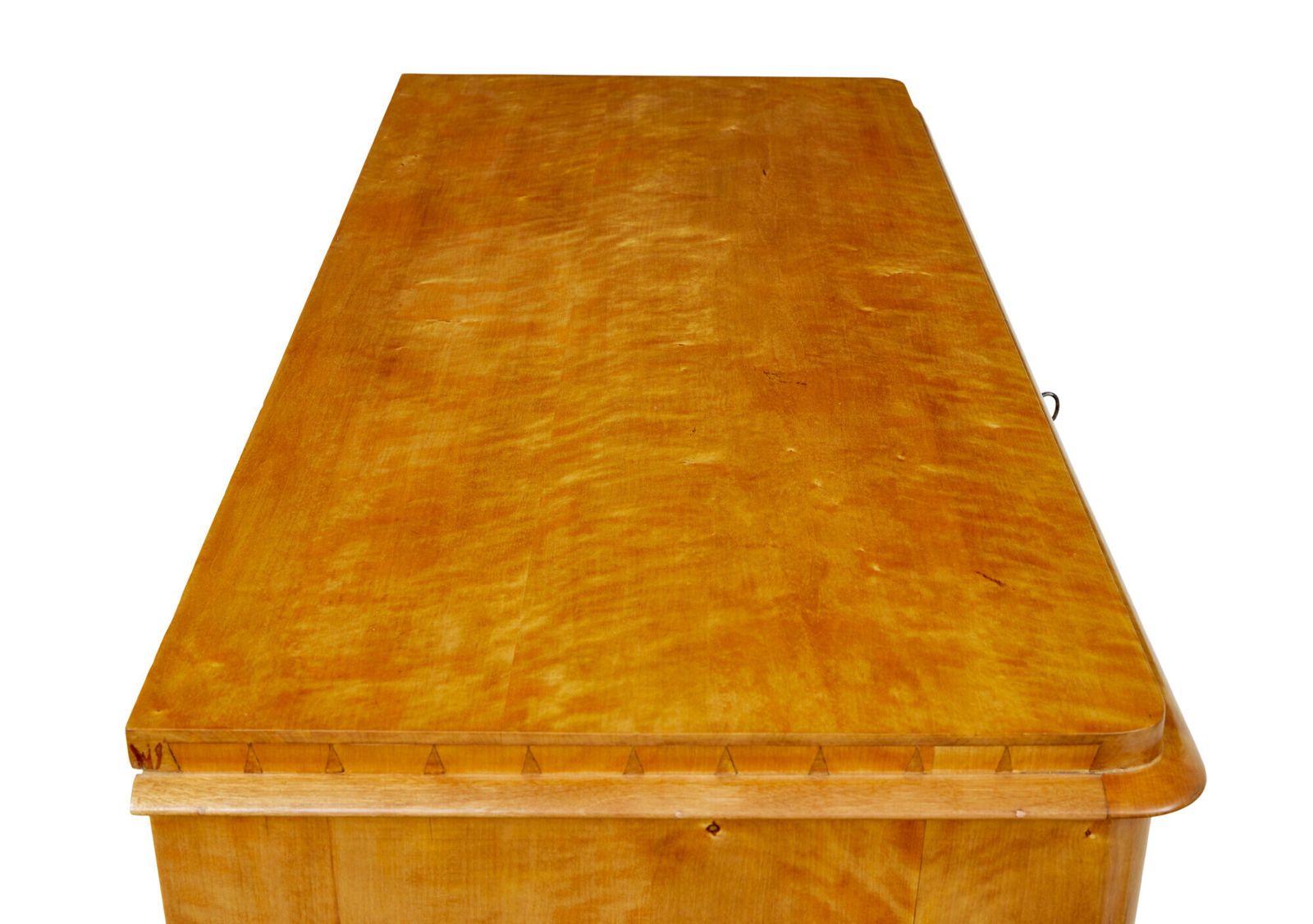 19th Century Swedish Flame Birch Chest Of Drawers photo 2475.0