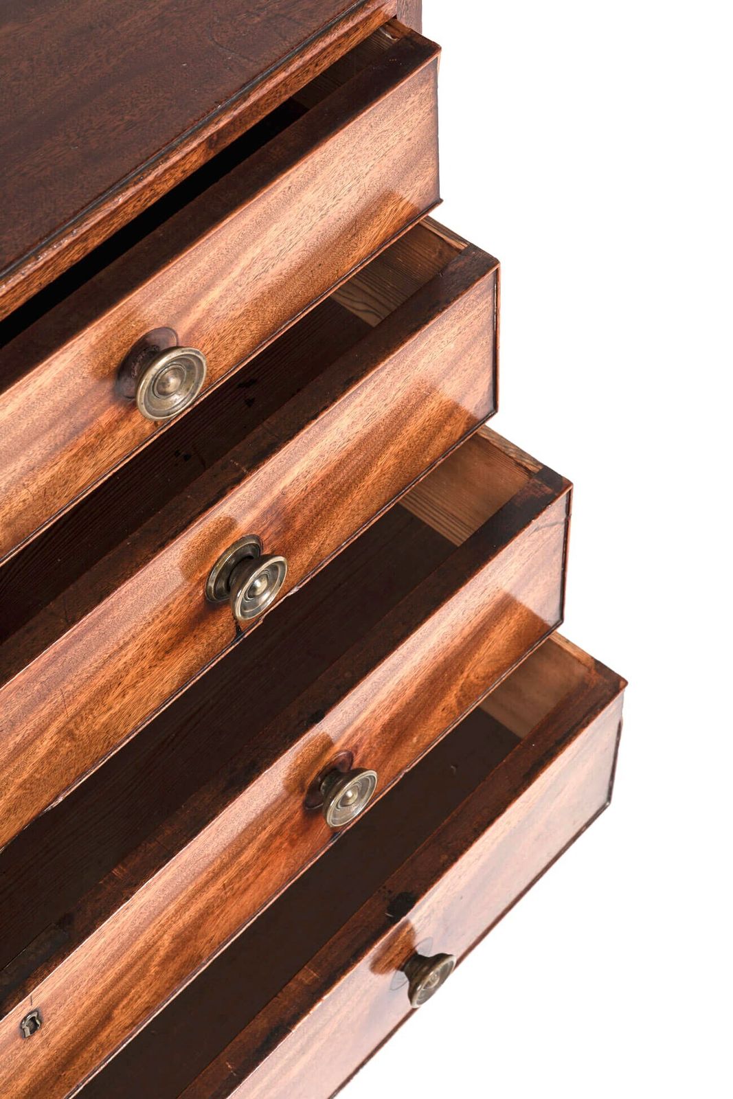 George III Mahogany Chest, 1800s photo buy