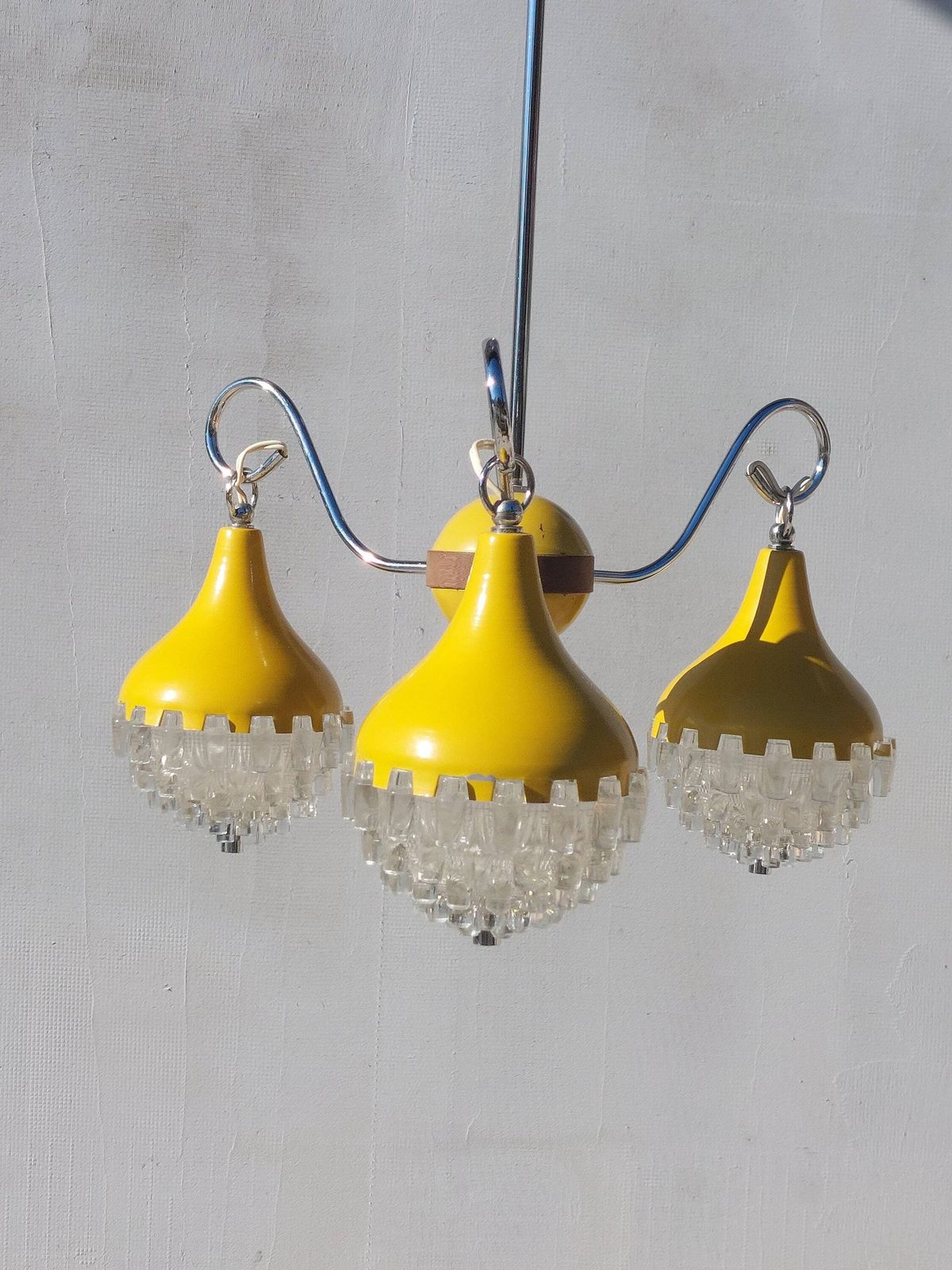 Retro Pendant Lamp /Retro Ceiling Light/Space Age Pendant Lamp/Space Age Chandelier/Mcm Pendant Lamp/Vintage Chandelier/Pineapple Shape/70's photo furniture