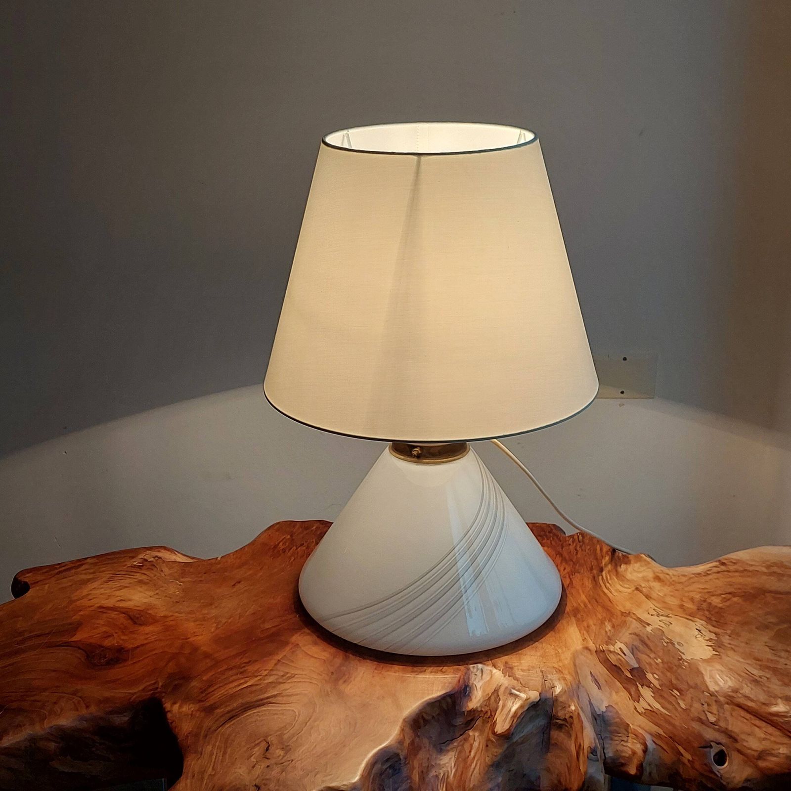Vintage Italian Ceramic Table Lamp/Iitalian Design/Xl Ceramic Desk Lamp/3 Lighting Variants / Retro Table Lamp /Mcm Lightning /Mcm Home/70's photo 416.0