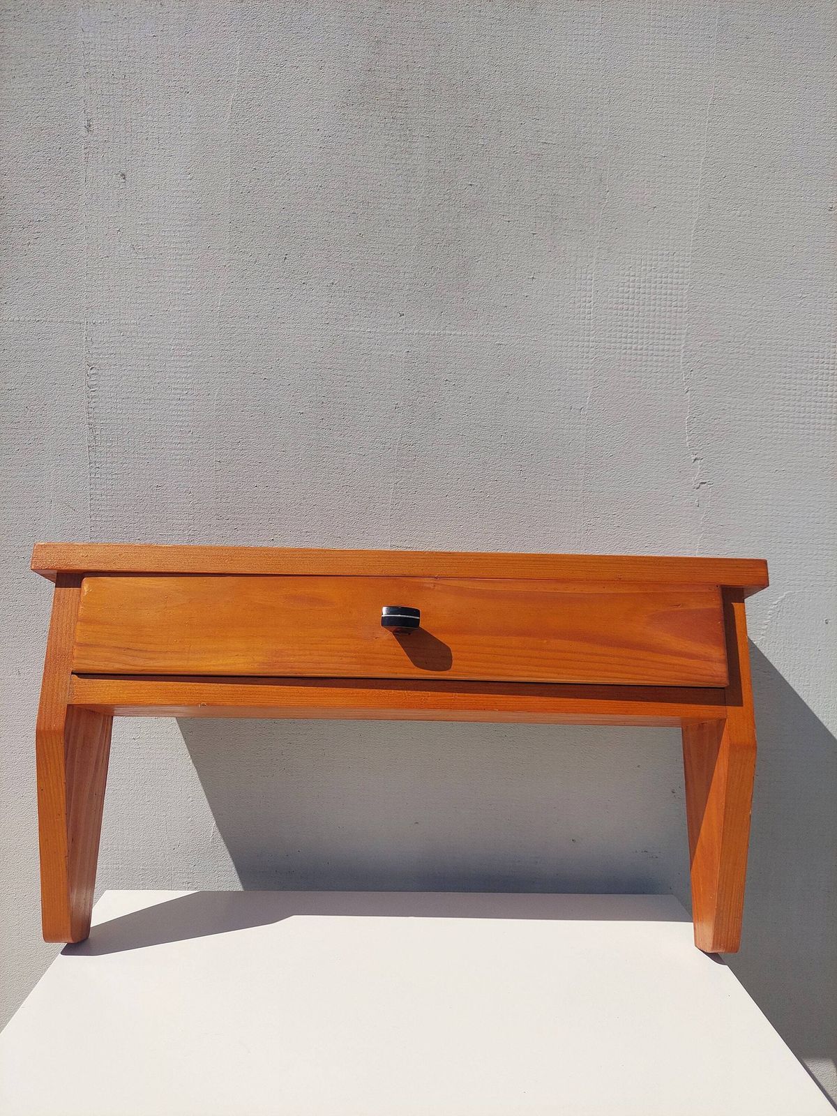 Vintage Wall Shelf With Drawer/Rustic Kitchen Schelf With Drawer/Wall Schelf/Small Wall Cabinet/Farmhouse/ Rustic/Cottage/Shabby Chic/1970's photo Furniture