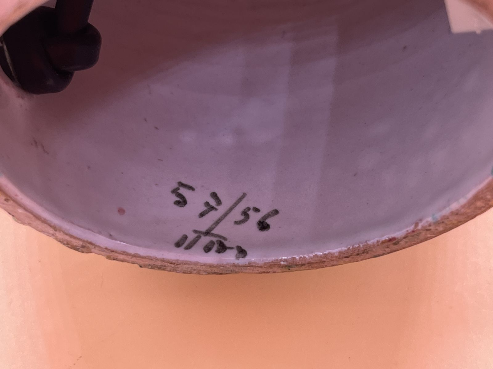Mid Century Modern Fratelli Fanciullacci Pottery Italy Table Lamp. Pat Tested 3/6/25. photo vinterior