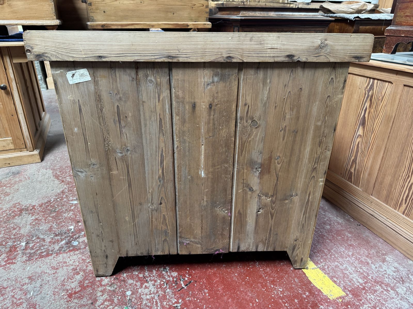 Stripped Pine Dresser Base, Ready For Finish   Wax/Paint photo vinterior