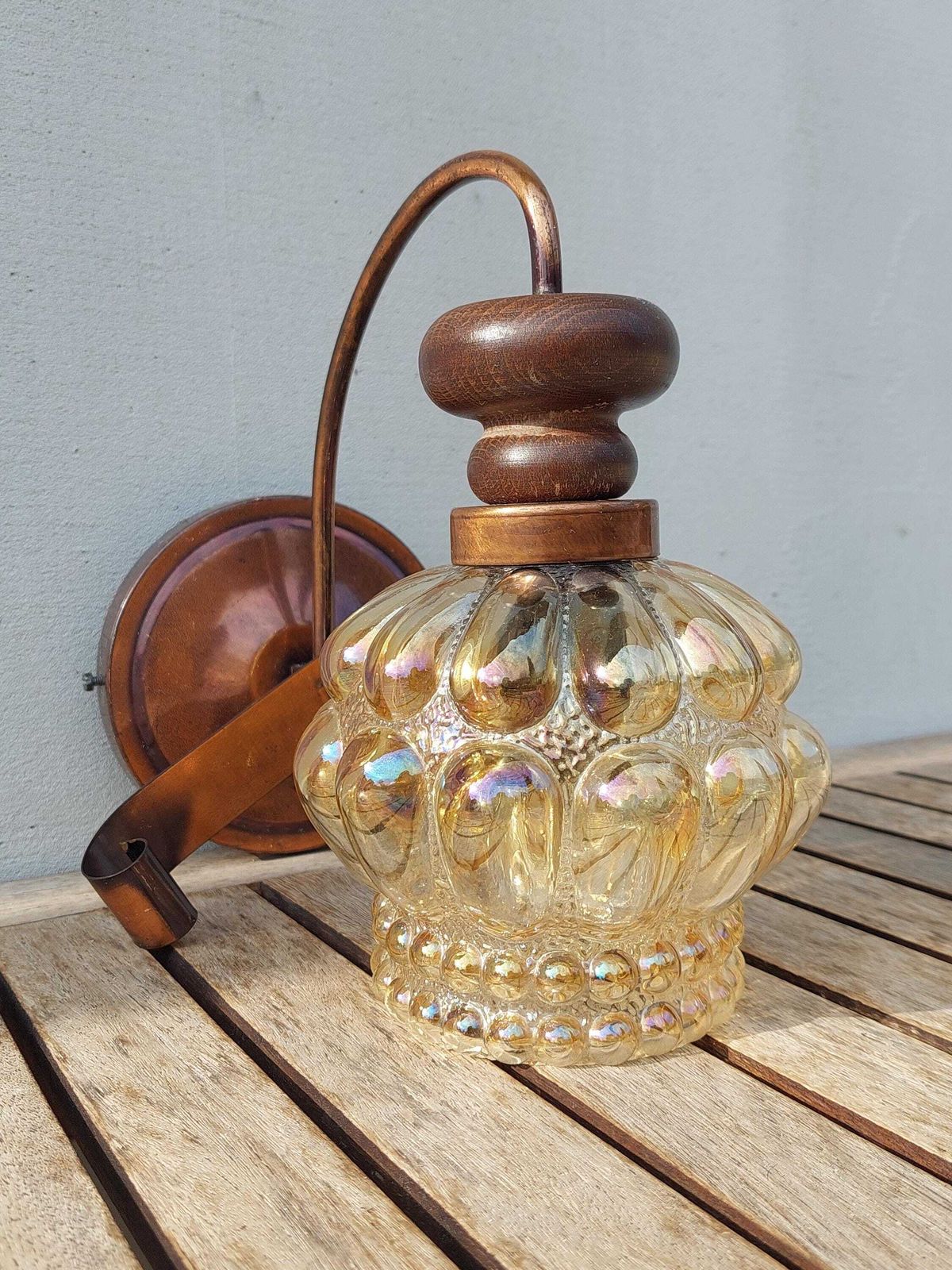 photo furniture Helena Tynell Bubble Style Lamp, Retro Bubble Glass Wall Light, Retro Lighting, Space Age Wall Light, Mid Century Wall Lamp, 1970"S