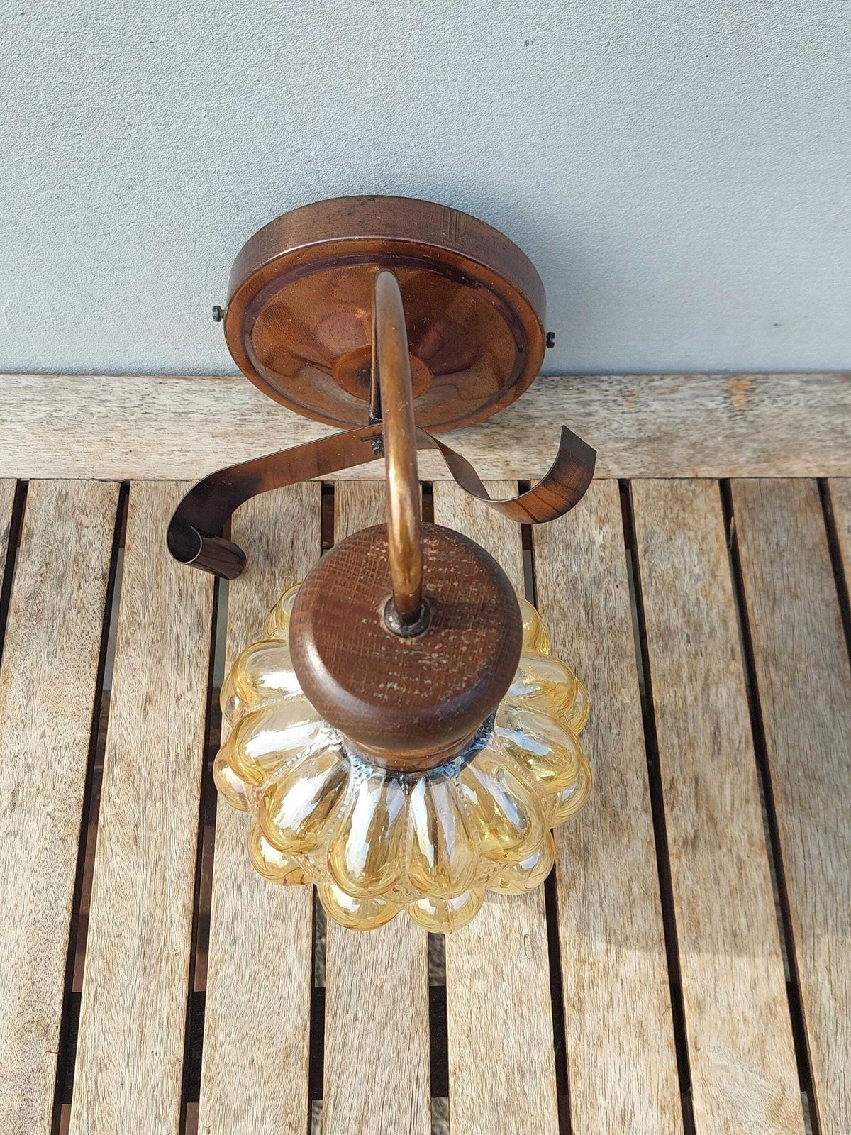 photo for sale Helena Tynell Bubble Style Lamp, Retro Bubble Glass Wall Light, Retro Lighting, Space Age Wall Light, Mid Century Wall Lamp, 1970"S