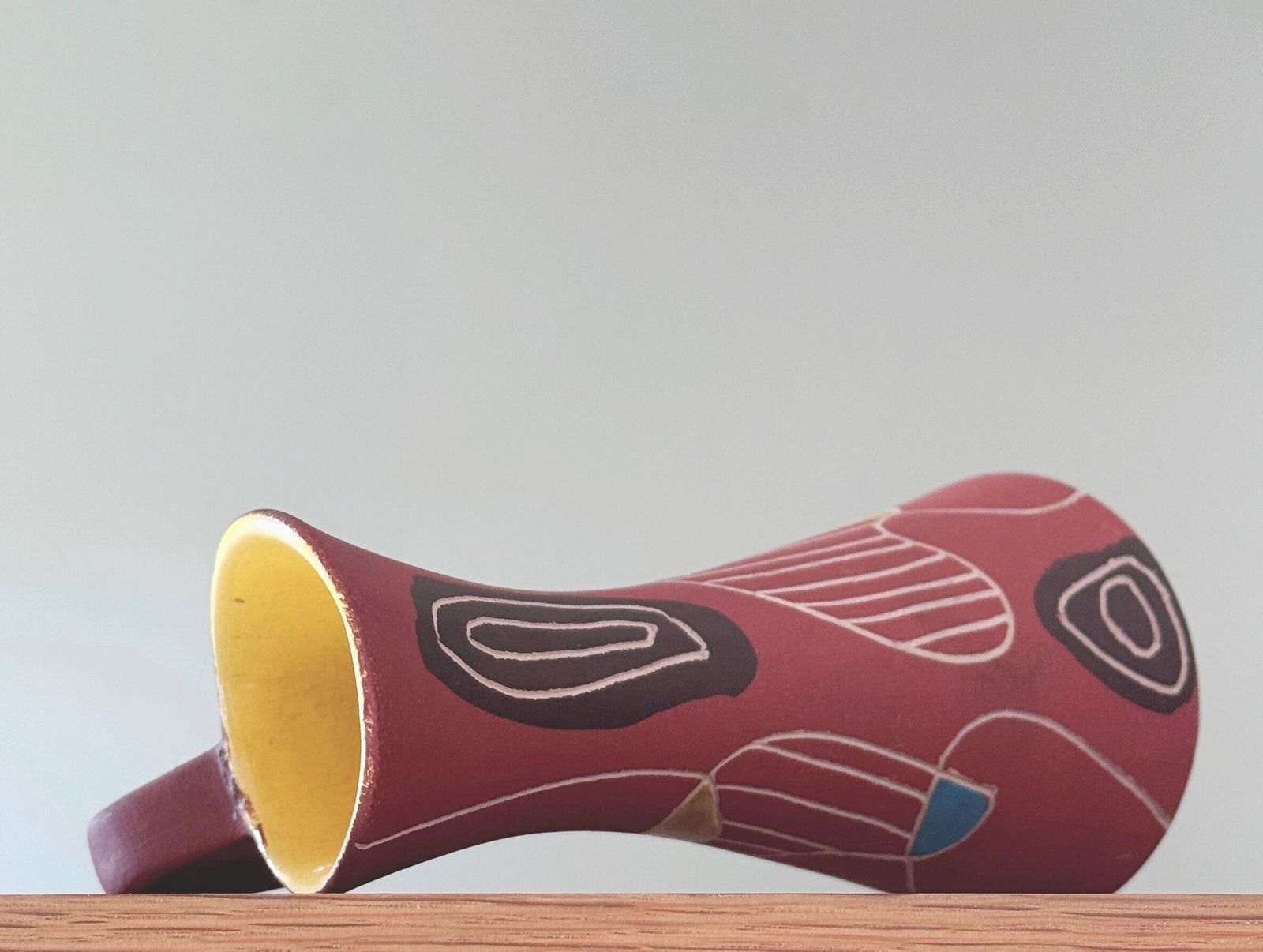 Bodo Mans Brasil Vase  Vintage Mid Century Bay Keramik West Germany Art Pottery photo Home Decor