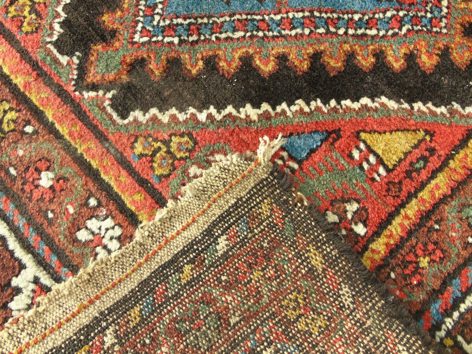 Textiles Antique Kurdish Runner photo