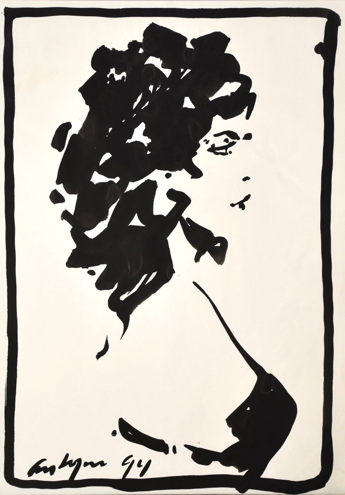 Arès Antoyan, Bust Of A Woman (1994)