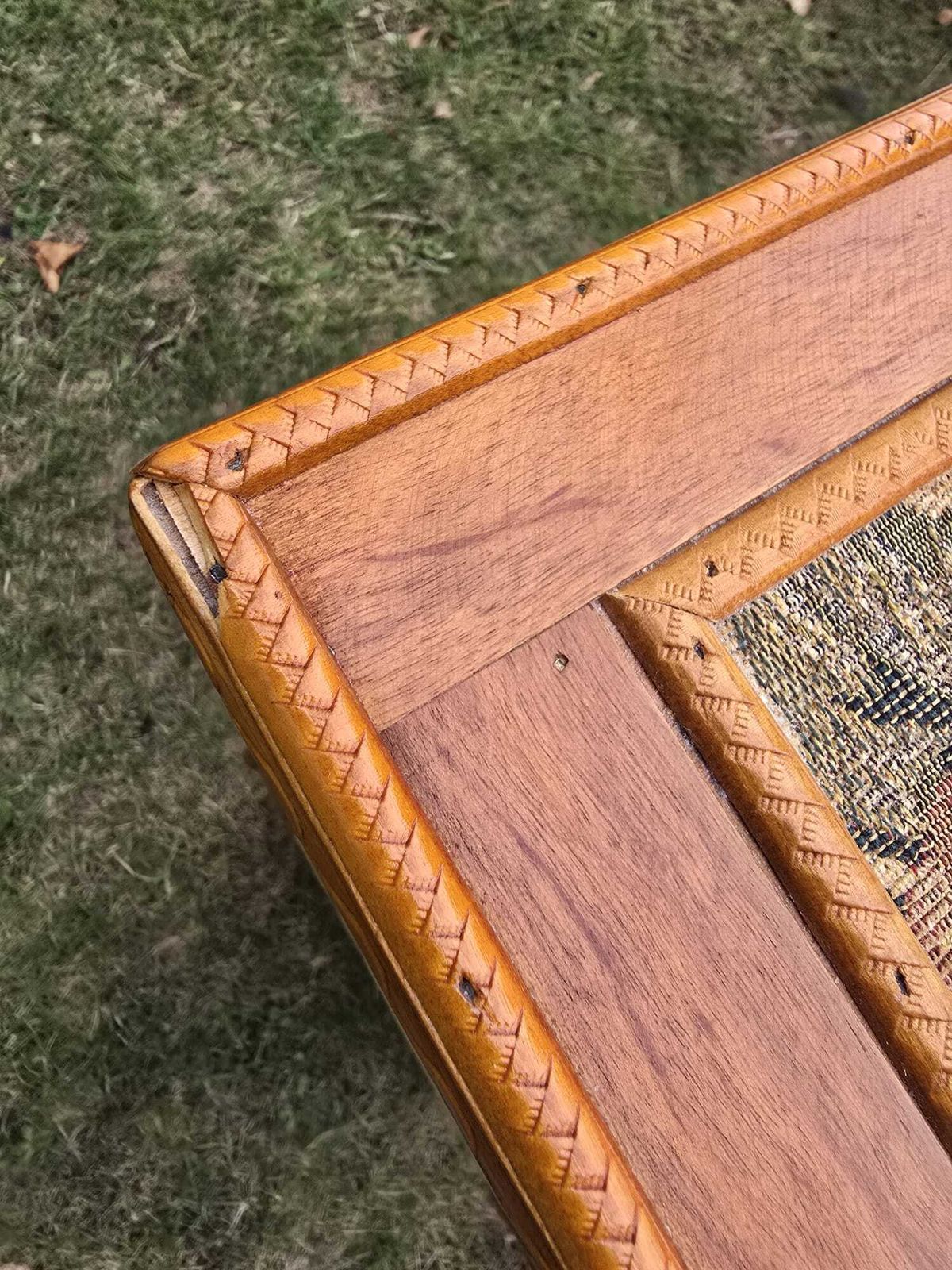 photo furniture Antique French European Tapestry Nightstands