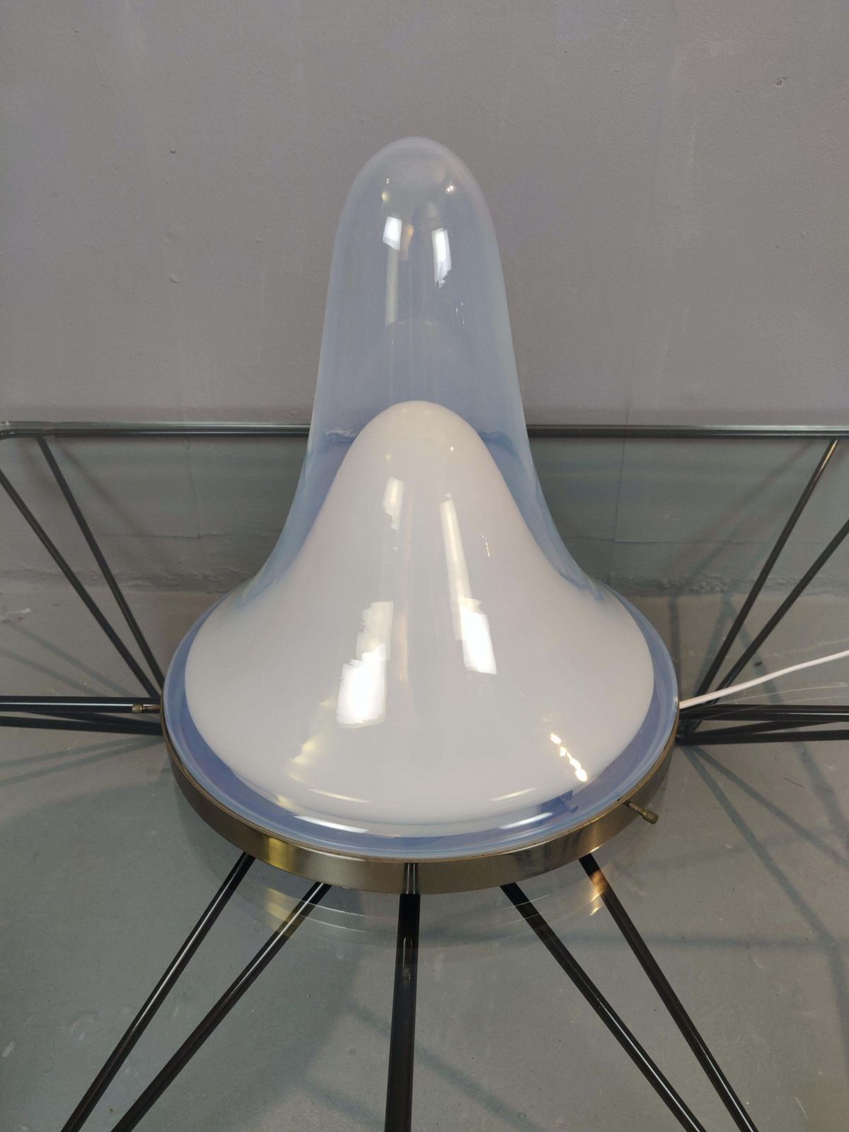 Table Lamp In Murano Glass By Carlo Nason, Italy, Circa 1970 photo for sale