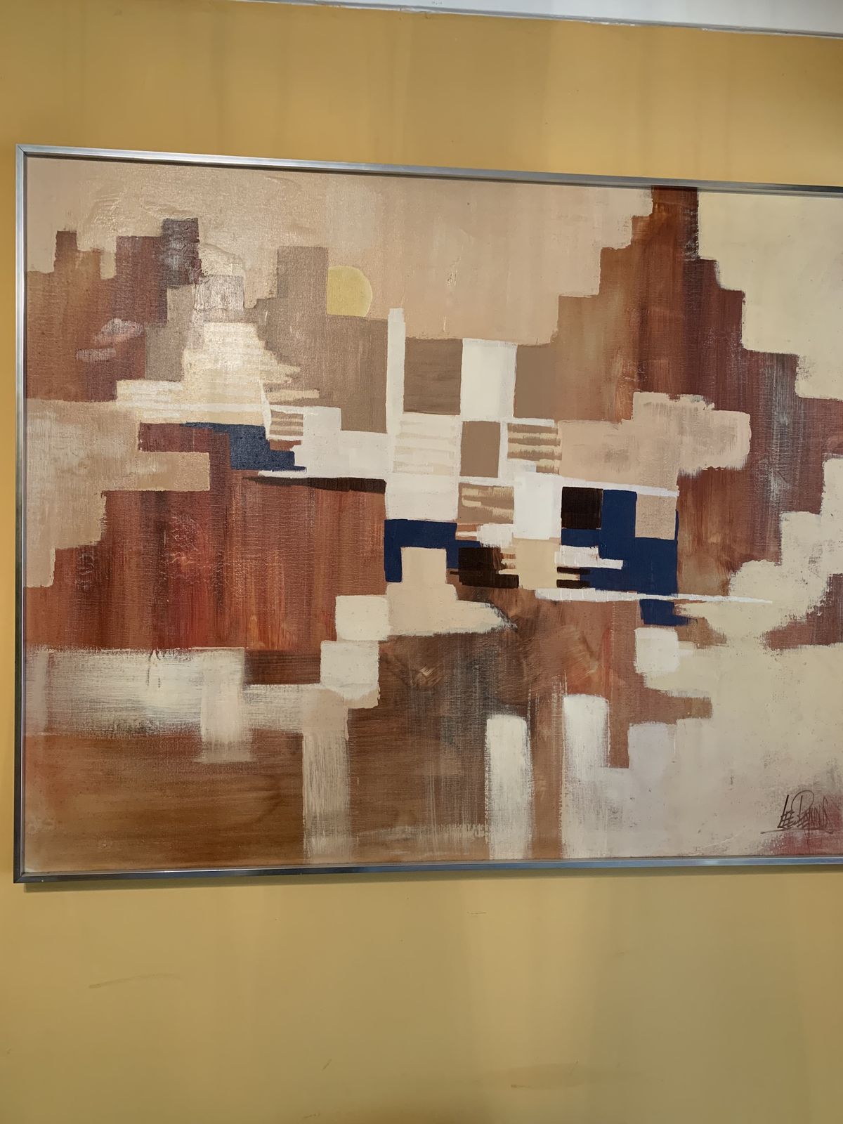 A Large Oil On Canvas ,Painted And Signed By Lee Reynolds ,Circa 1960s photo for sale