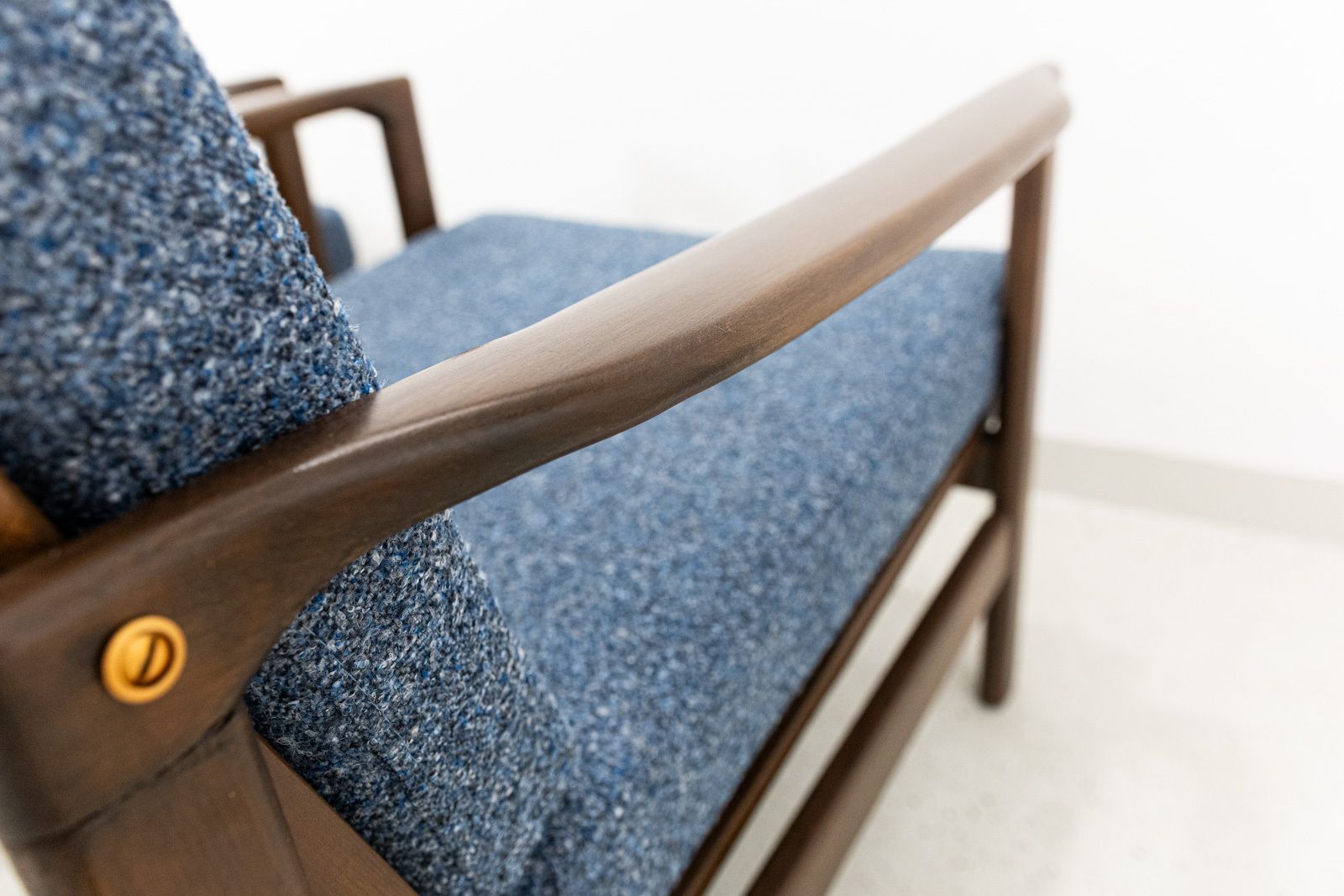 650.0 Mid Century Lounge Chair, B7522 By Zenon Bączyk, Poland, 1960's photo