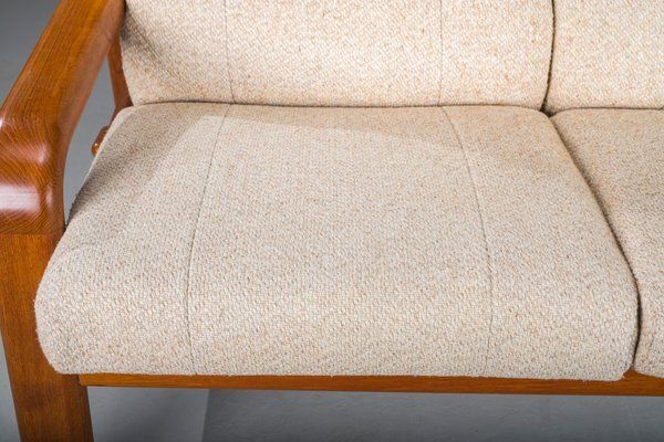 Mid Century Modern Danish Three Seater Teak Sofa, 1960s photo Furniture