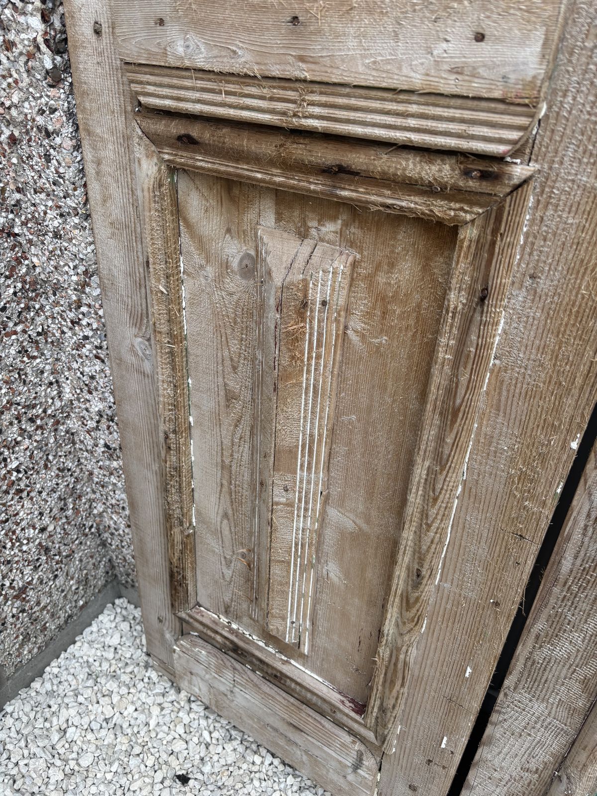 Pair Of Antique French Doors Wih Beautiful Detailing And Metalwork photo 1250.0