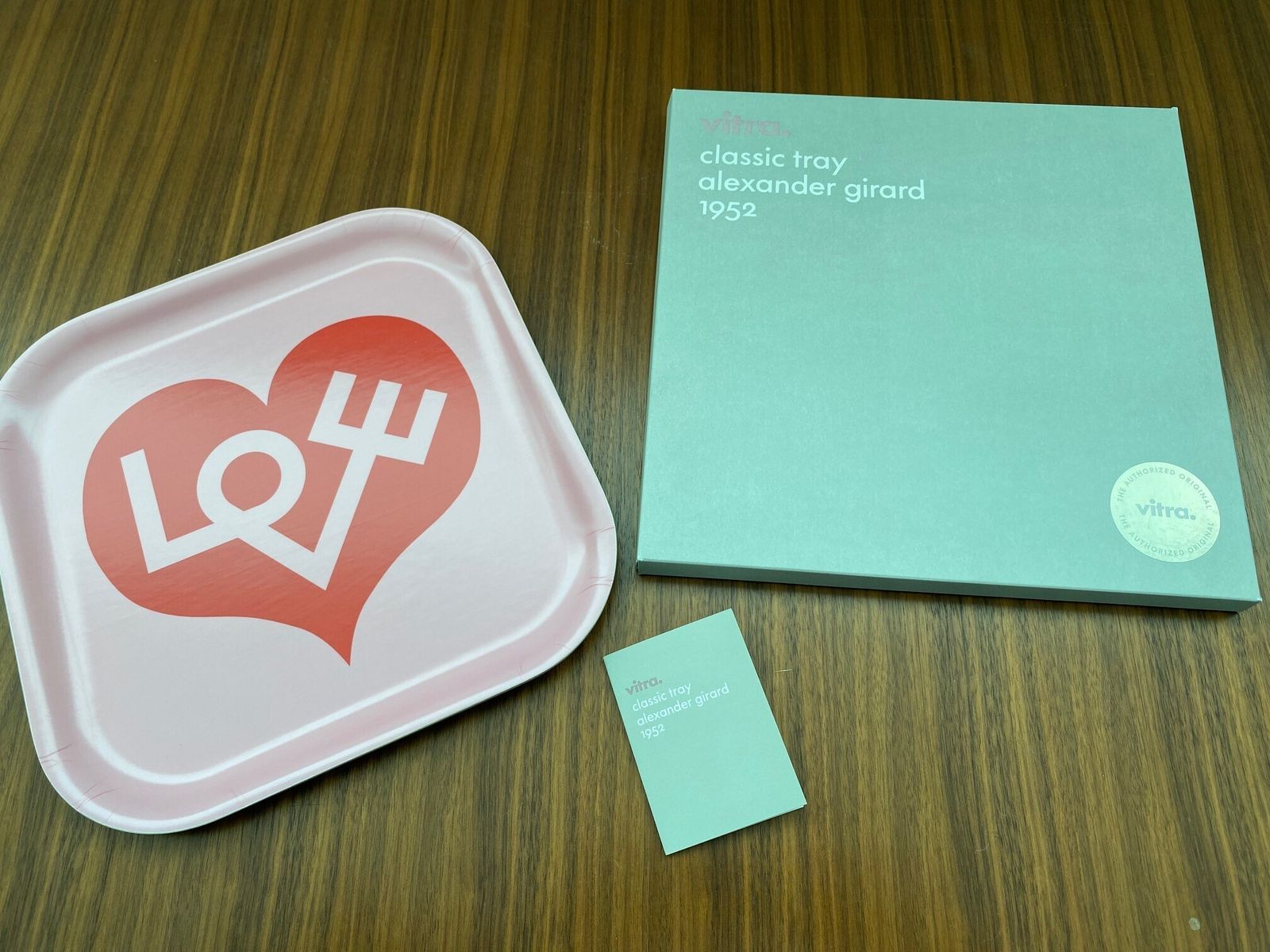 Vitra Classic Tray   Love Heart
