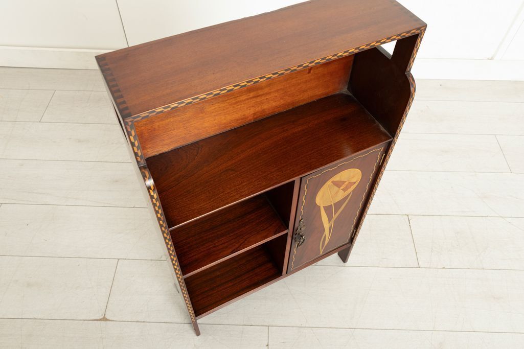 Arts & Crafts Mahogany Bookcase By Shapland & Petter photo buy