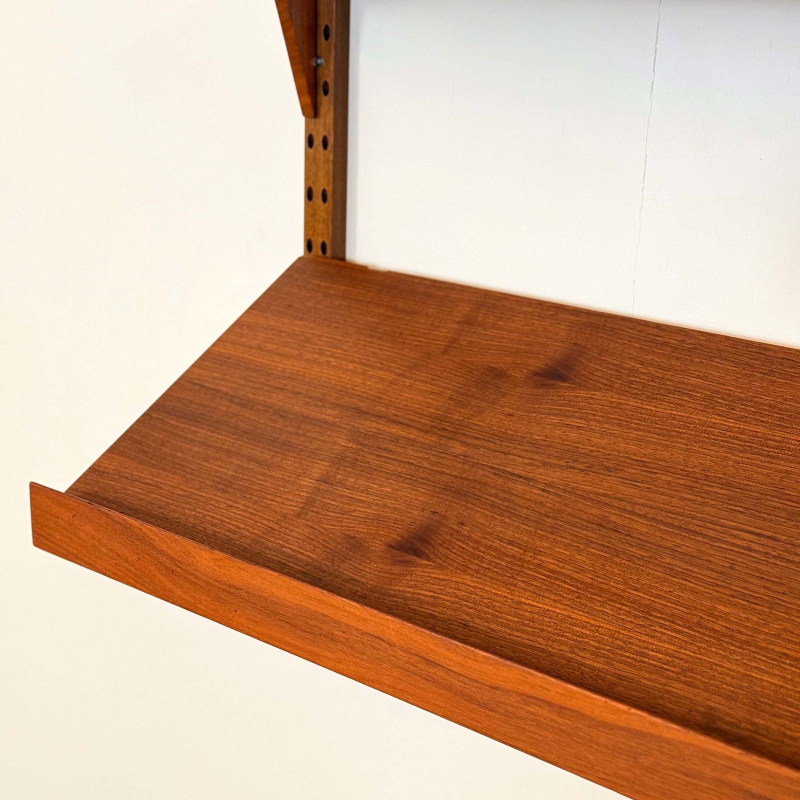 Danish Wall Unit / Shelving System In Walnut By Poul Cadovius photo for sale