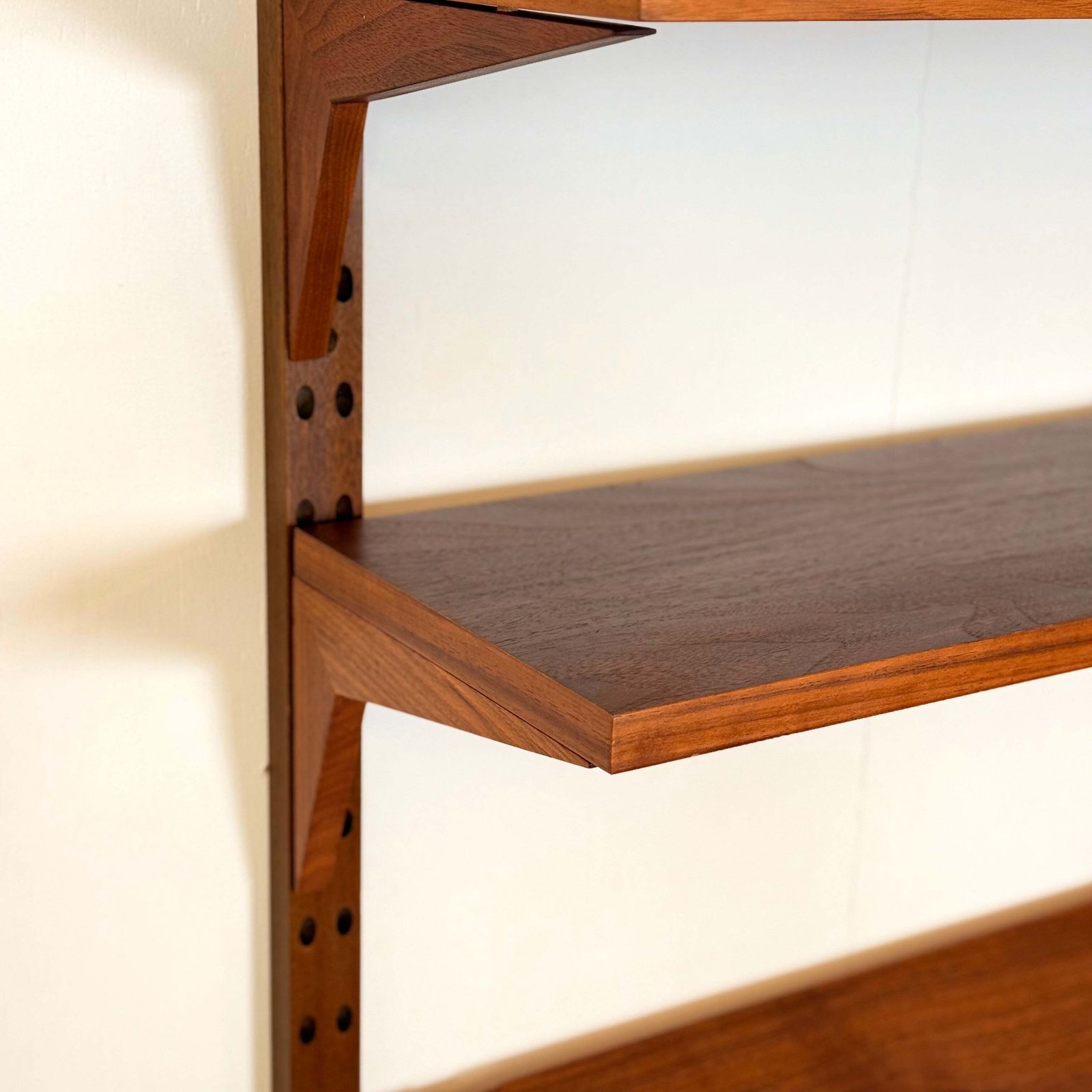 Danish Wall Unit / Shelving System In Walnut By Poul Cadovius photo Furniture