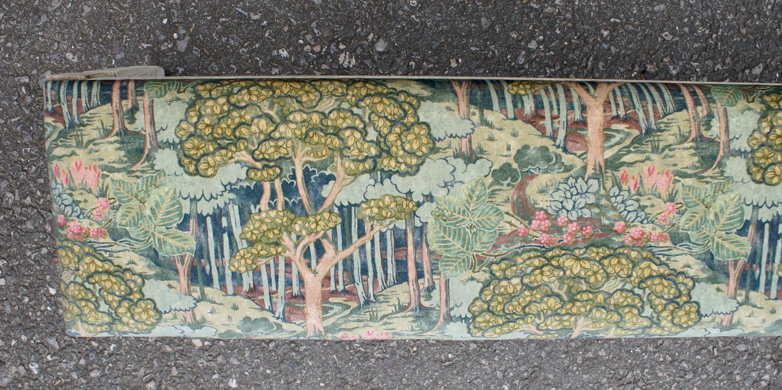 Antique Bleached Oak School Bench photo for sale