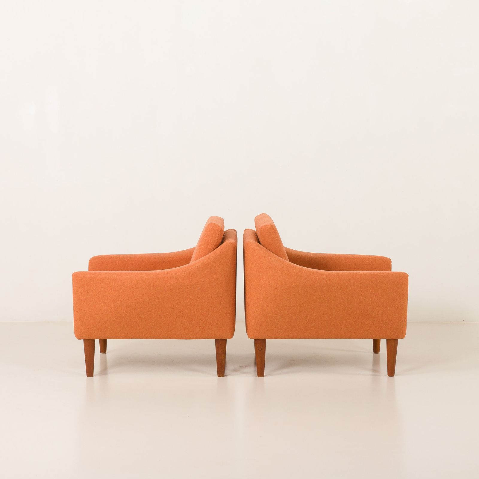 Dux Mid Century Lounge Chairs Attr. To Folke Ohlsson, Sweden 1960s photo buy