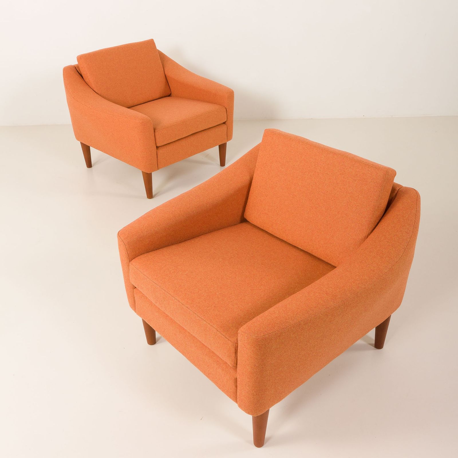 1447.0 Dux Mid Century Lounge Chairs Attr. To Folke Ohlsson, Sweden 1960s photo
