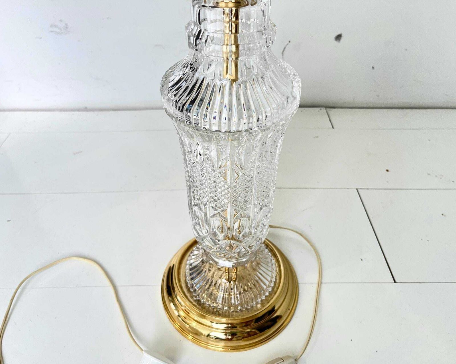 Vintage Ananaslamp | Kristal Met Goud | 18 Inch photo 305.0