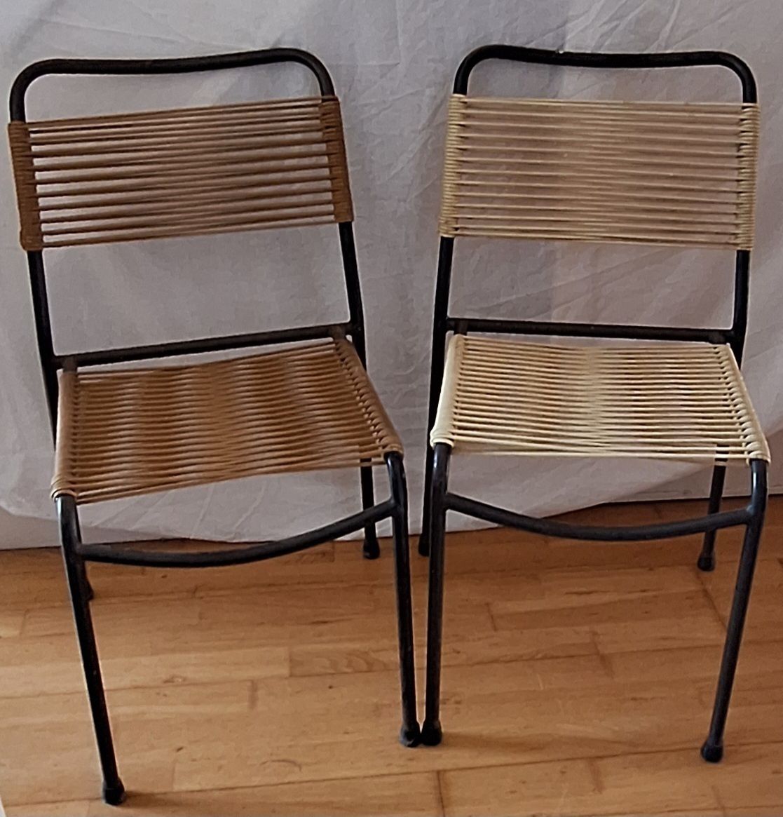 Spaghetti Chairs X 2 (One With Boulevard/Lusty Label) photo furniture