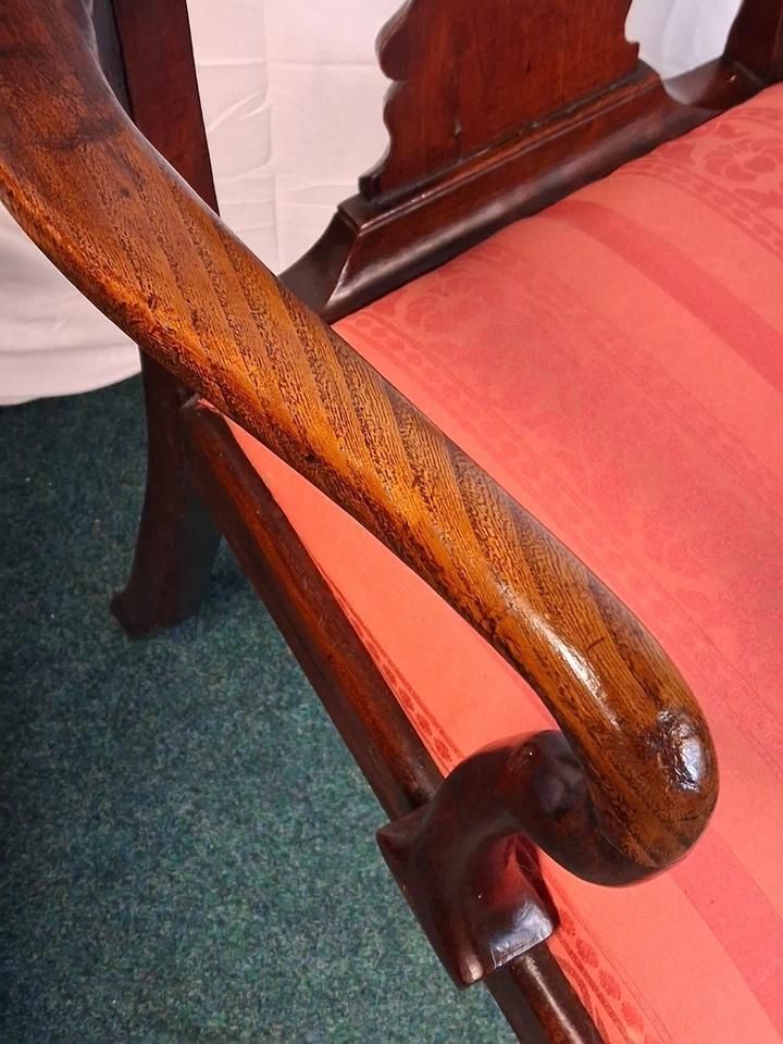 Antique Queen Anne Style Chair photo 125.0