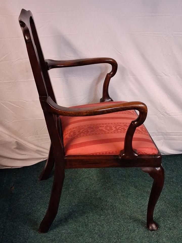 Antique Queen Anne Style Chair photo buy